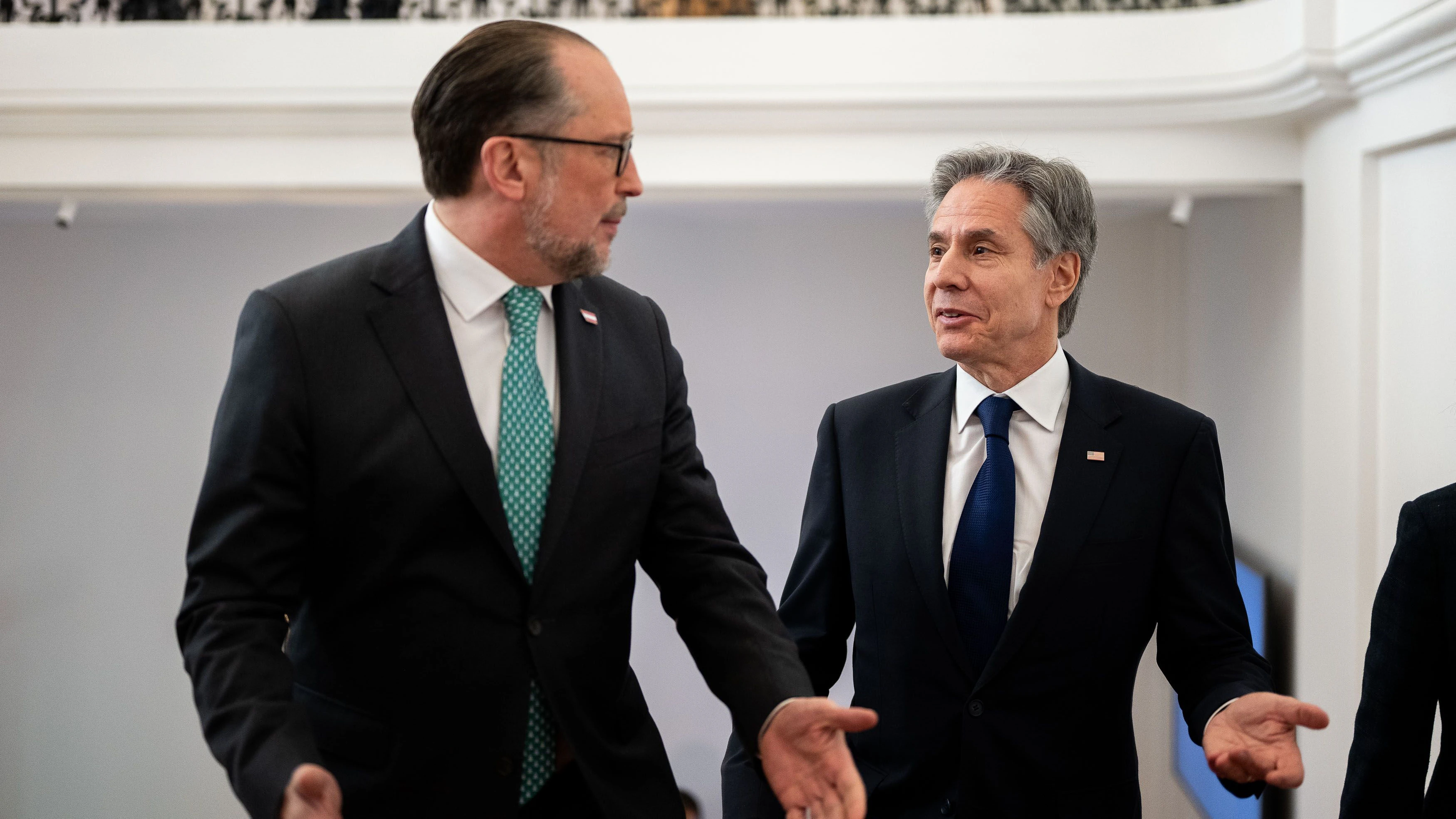 Antony Blinken – US-Außenminister Blinken sprach im Kanzleramt | Heute.at