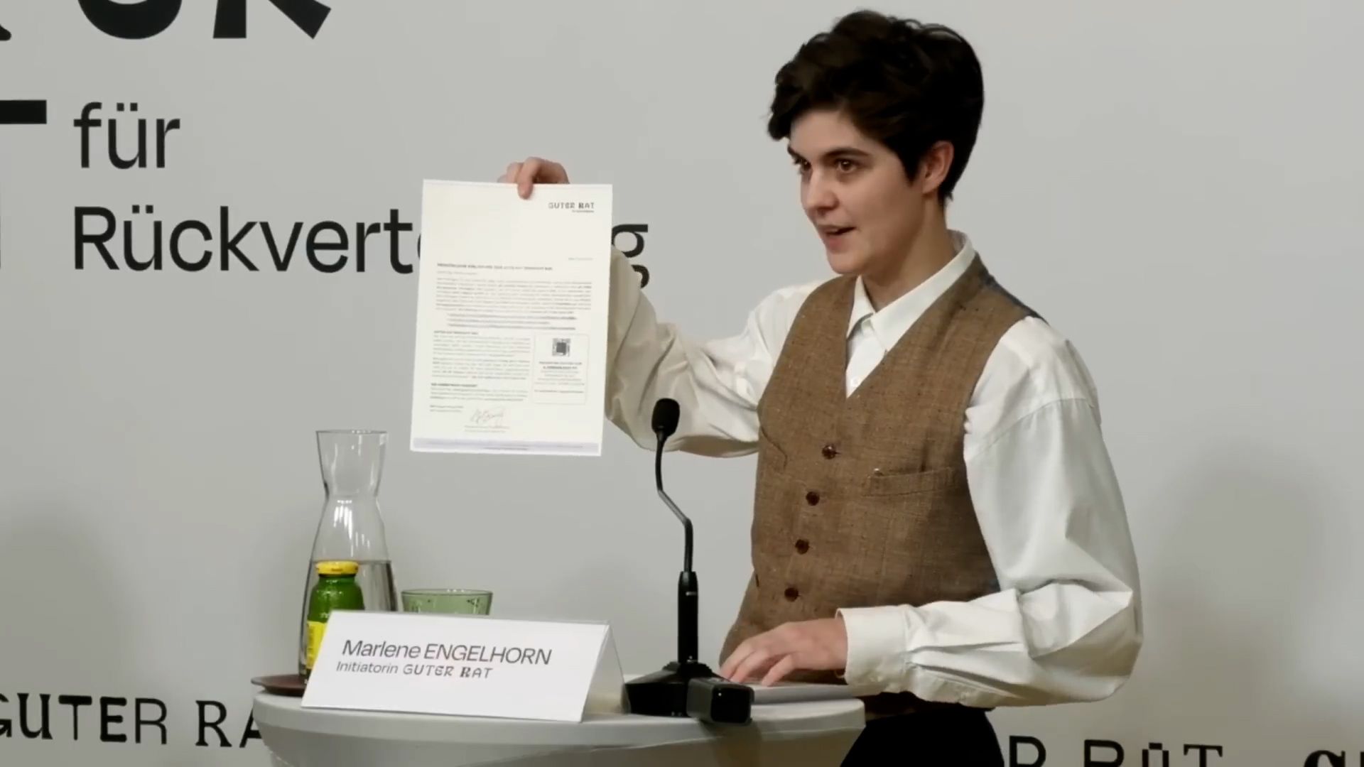 Marlene Engelhorn will einen Teil ihres Vermögens an die Gesellschaft zurückzahlen. 