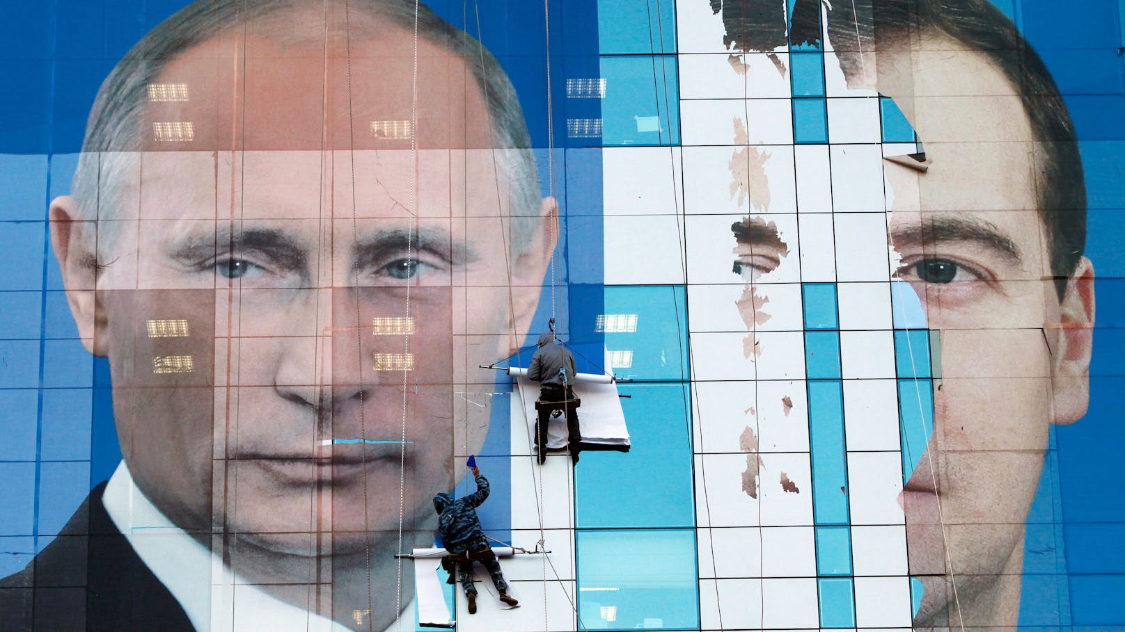 Putin lockt seine Wähler mit Geschenken an die Urnen