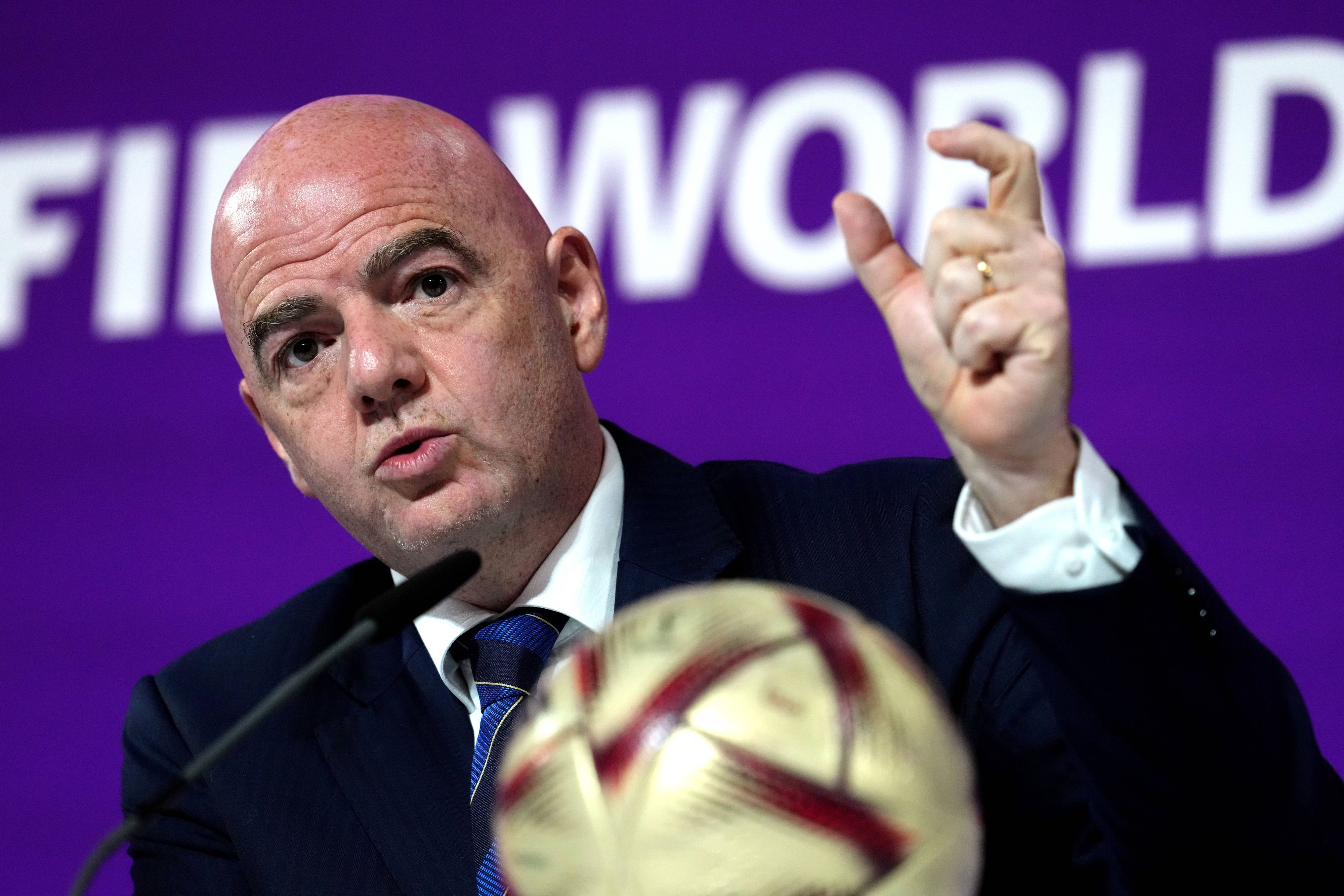 FIFA-Präsident Gianni Infantino.