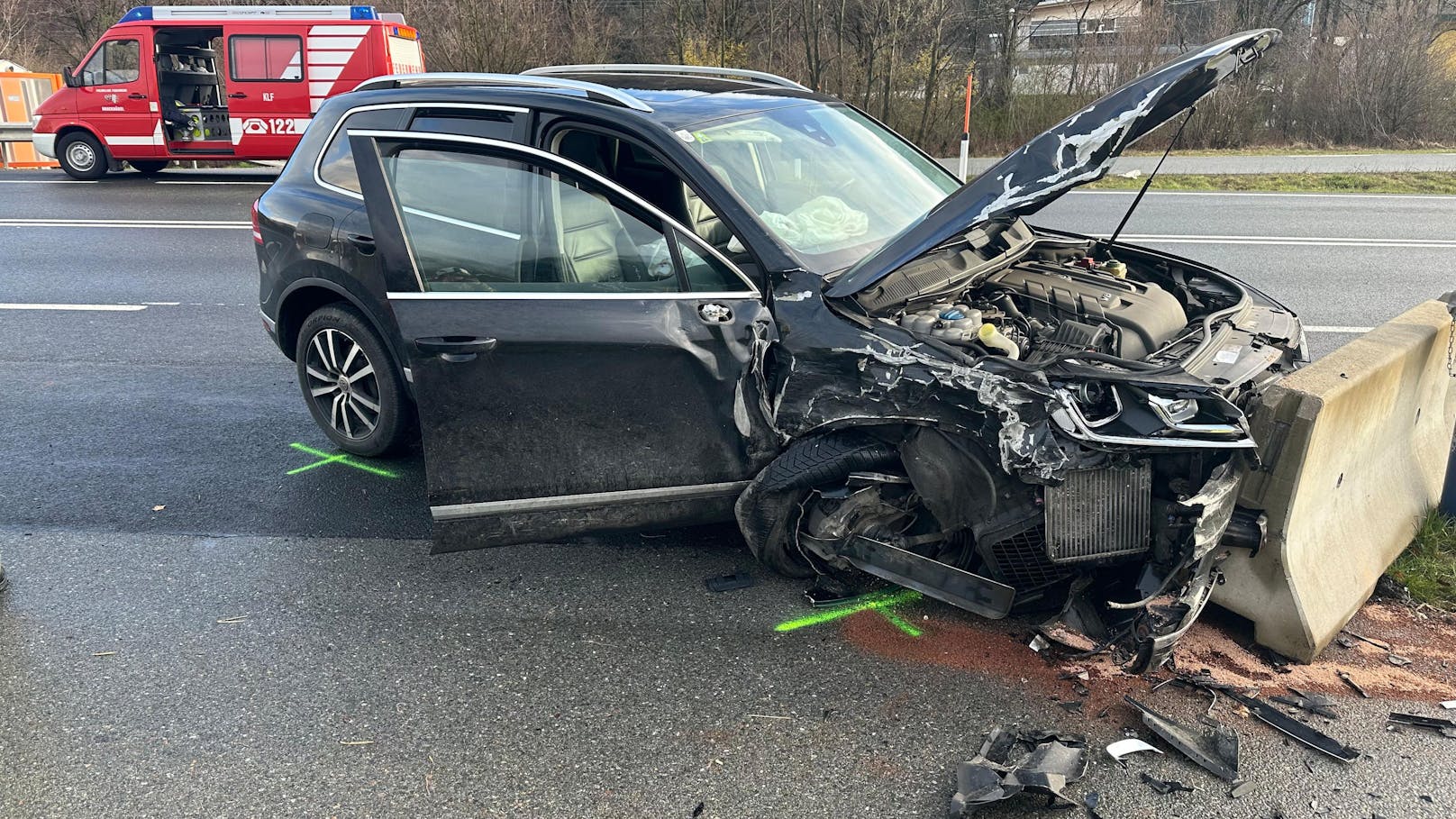 Am Samstag kam es in Wörgl zu einem Verkehrsunfall mit zwei beteiligten Fahrzeugen.&nbsp;