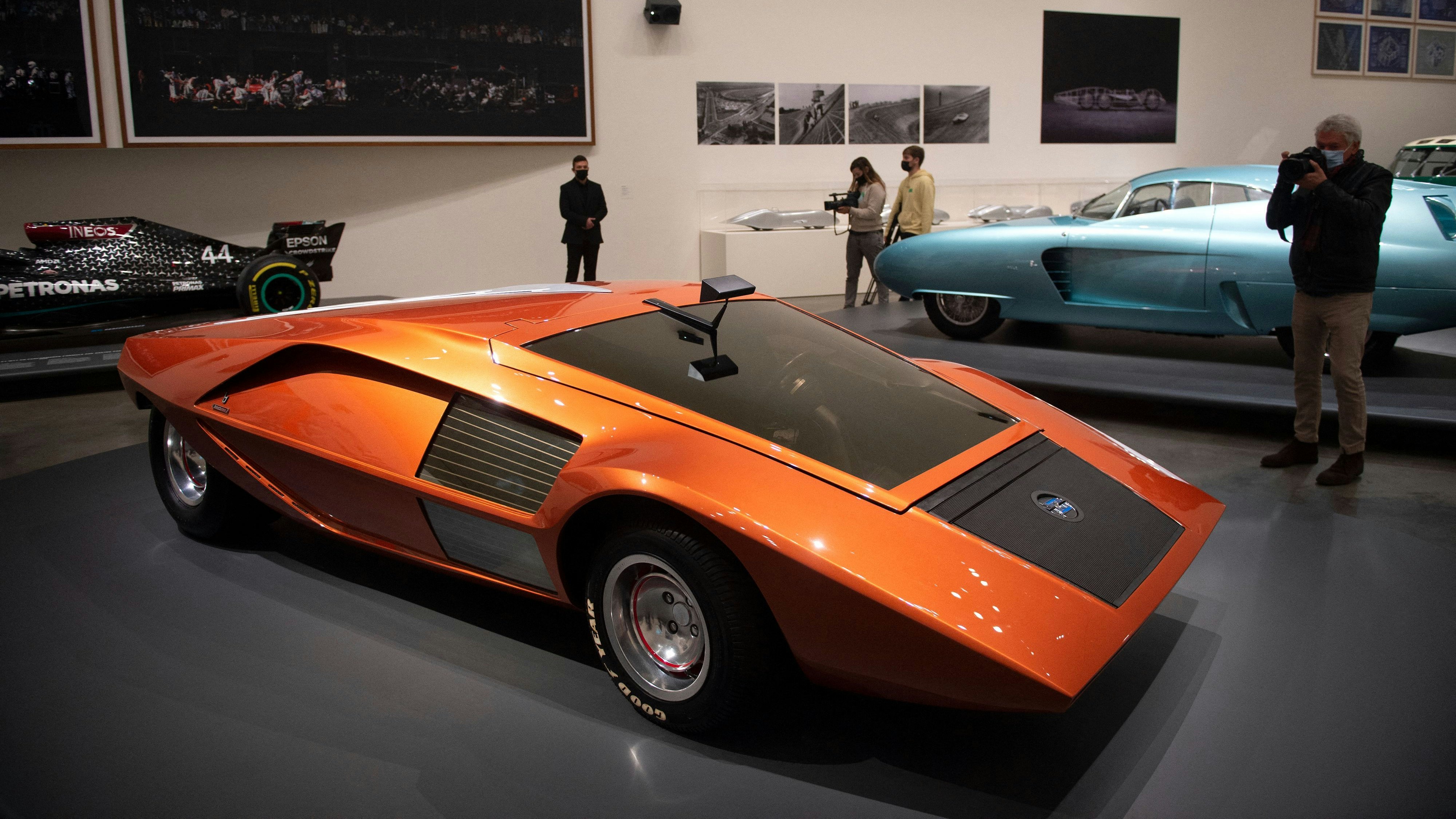 Lancia Stratos Zero, Konzeptfahrzeug für den Turiner Autosalon 1970