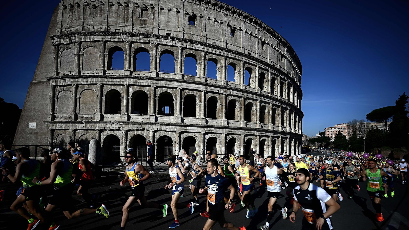 Klima-Kleber sorgen bei Rom-Marathon für Chaos