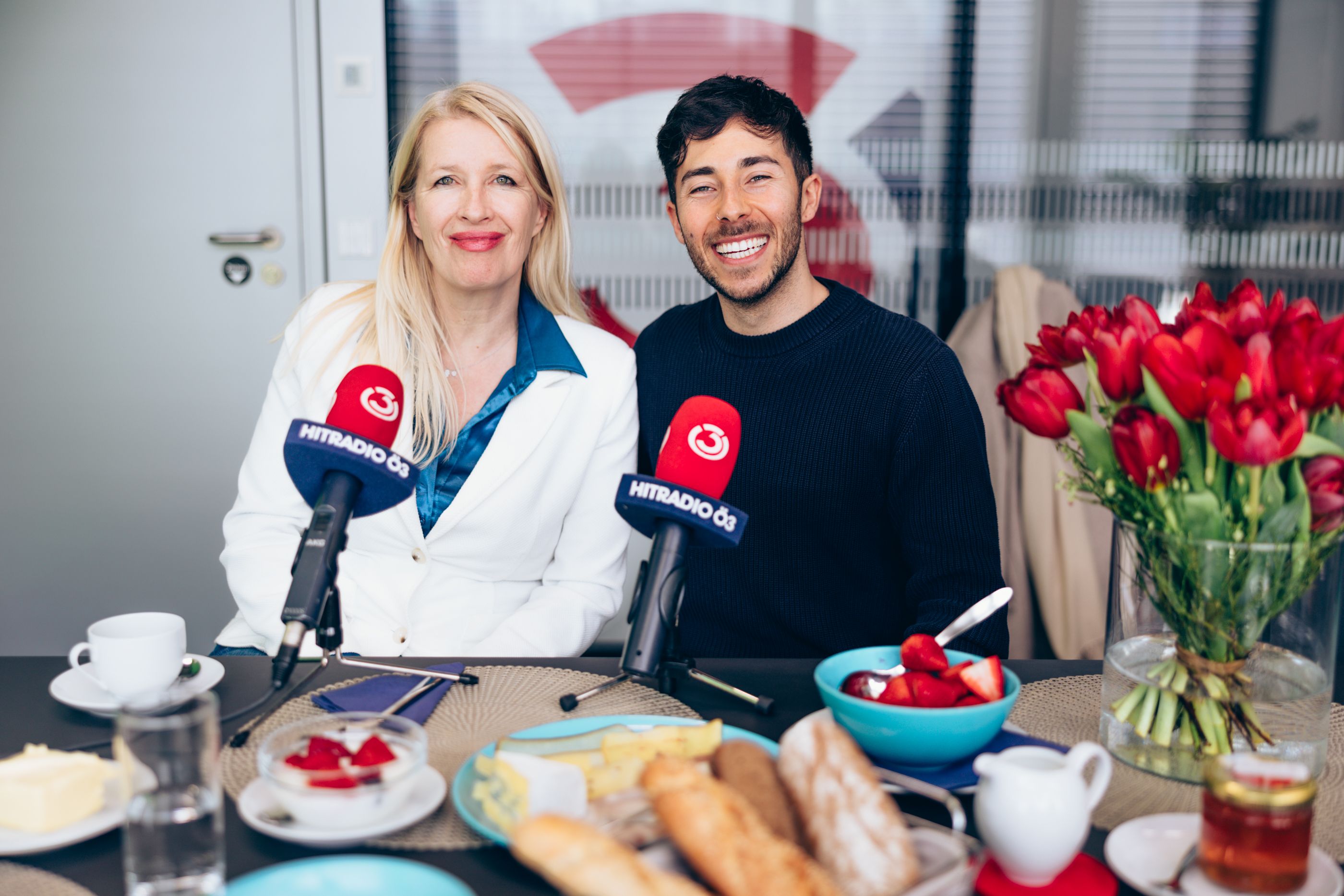 Marcel Clementi stand Claudia Stöckel Rede und Antwort
