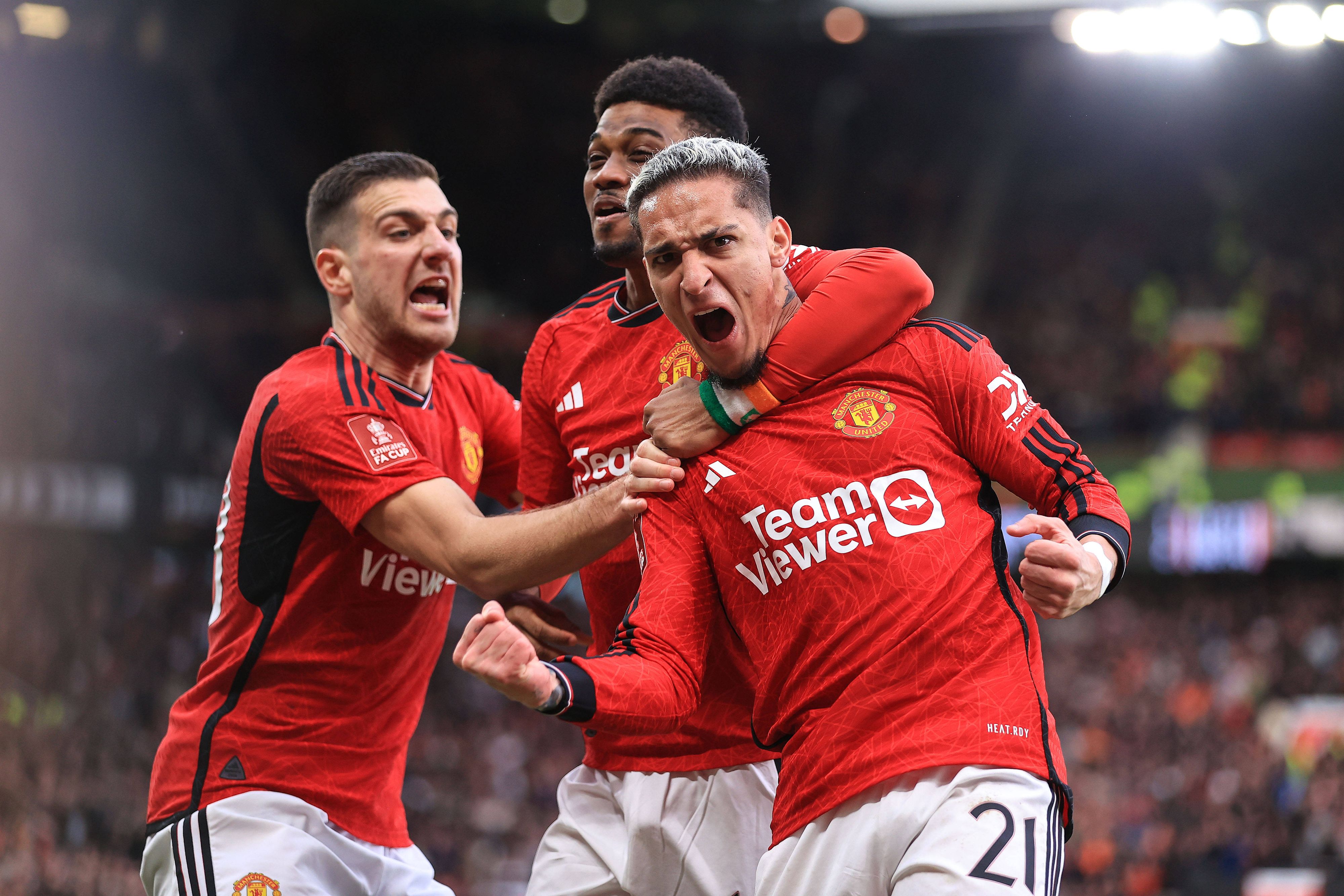 Grenzenloser Jubel bei Manchester United