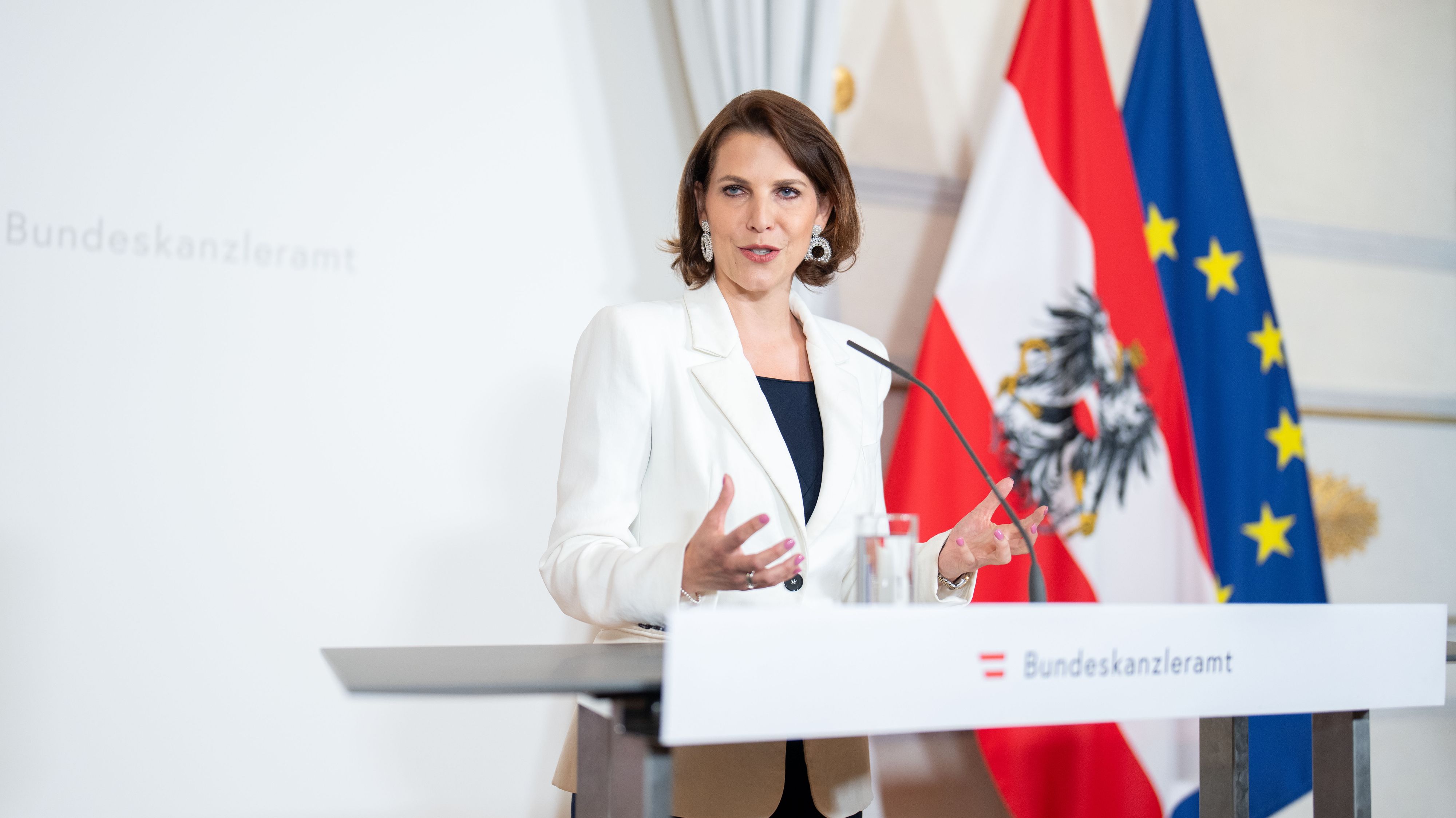Verfassungsministerin Karoline Edtstadler.