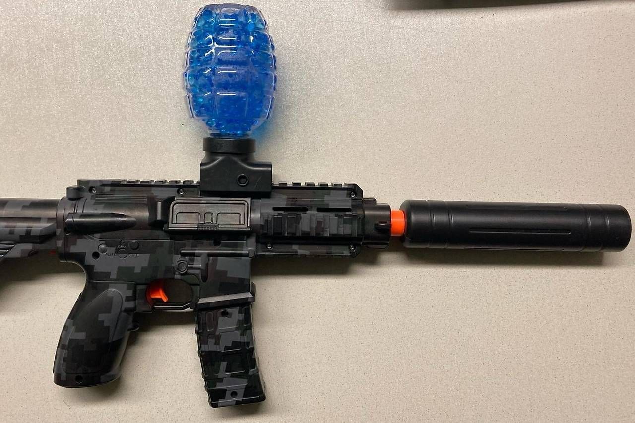 Mit dieser Softgun wurde geschossen.