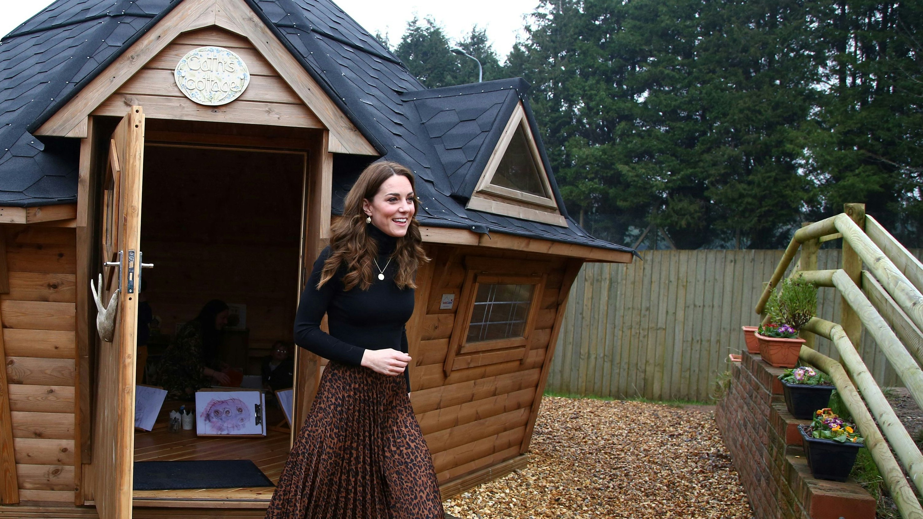 Kate bei einem Besuch in Cardiff, Archivfoto