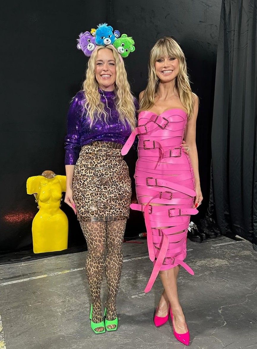 Austro-Designerin Marina Hoermanseder mit Topmodel-Mama Heidi Klum