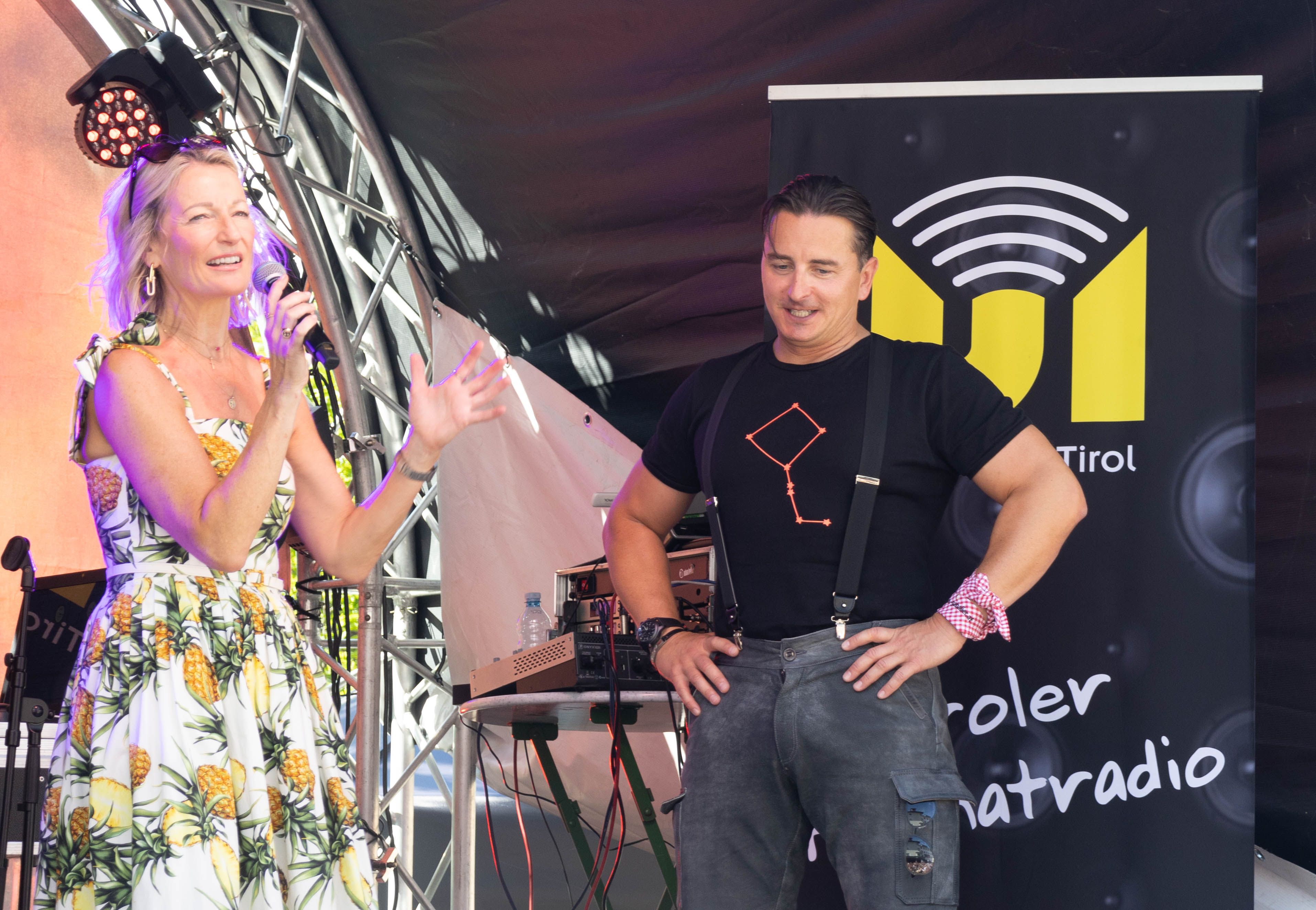 Andreas Gabalier und Monika Gruber sind schon seit mehreren Jahren gute Freunde.