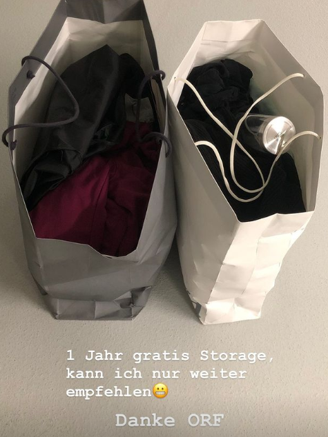 Kleidung vergessen...