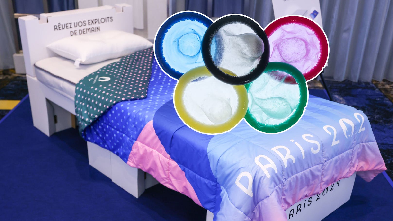 Paris verteilt 300.000 Kondome an Olympia-Sportler