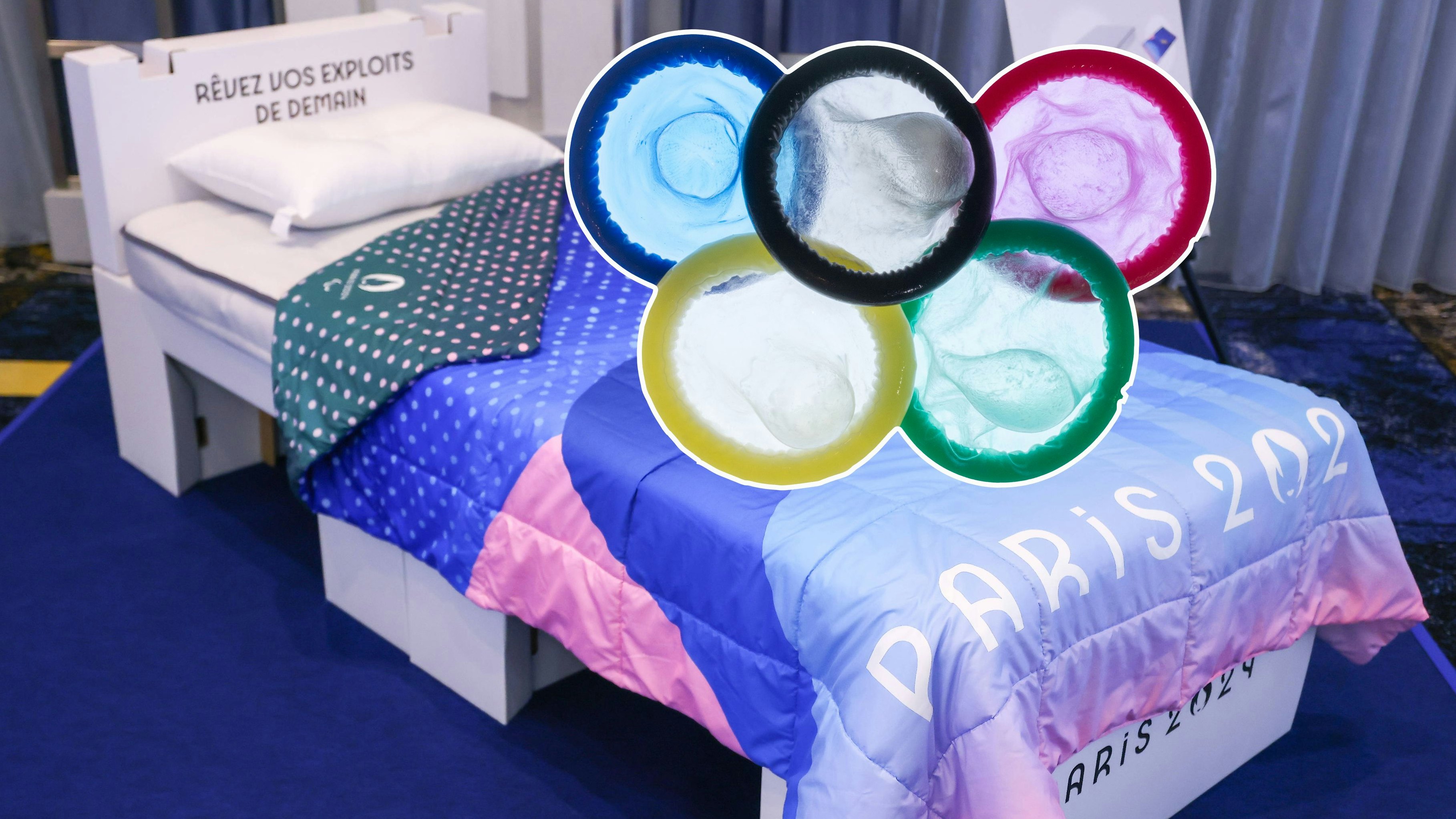 Sicherheit geht vor! 300.000 Kondome erhalten die Olympia-Athleten.