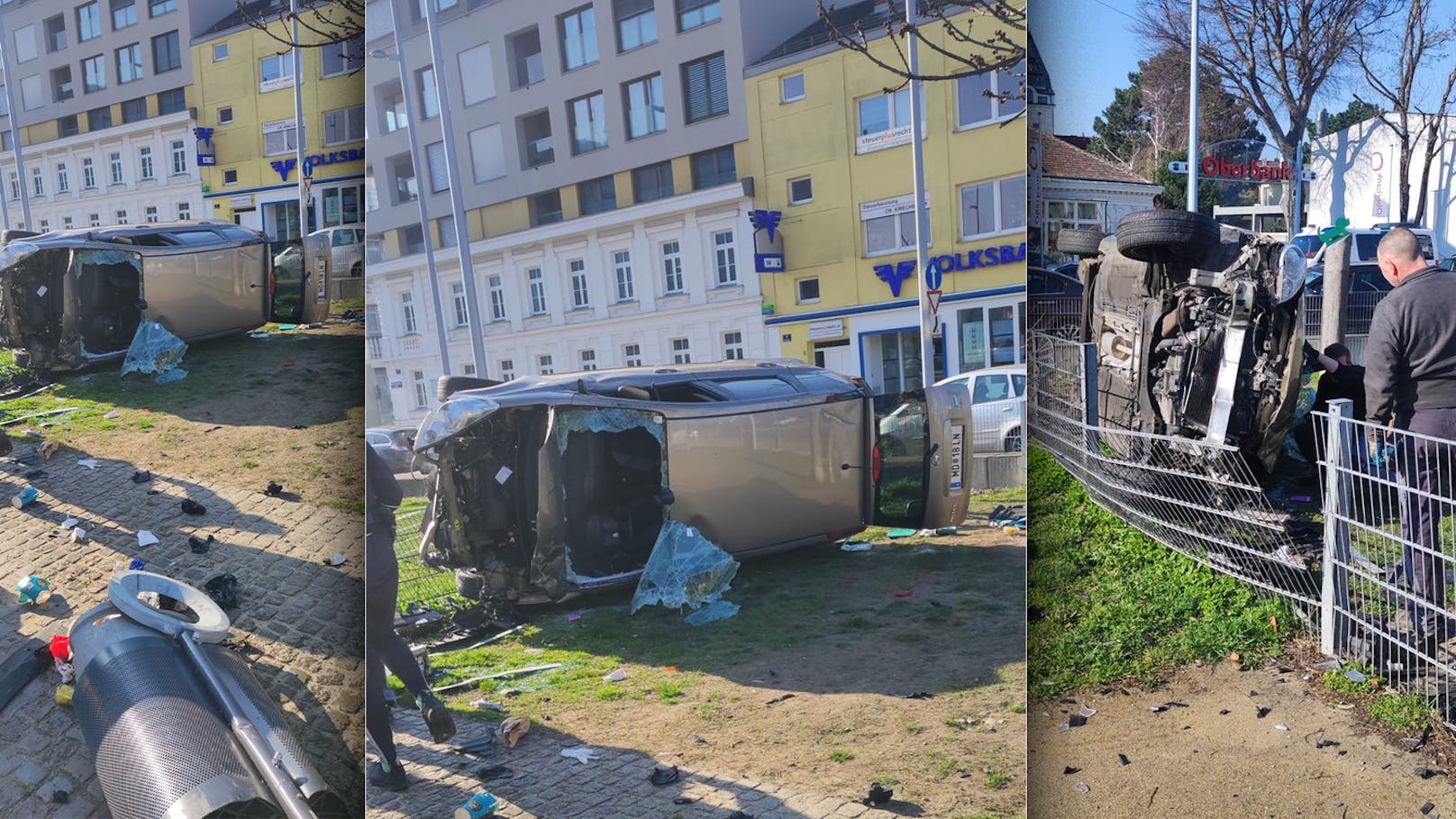 Schrecklicher Unfall – Auto rast in Wiener Hundezone