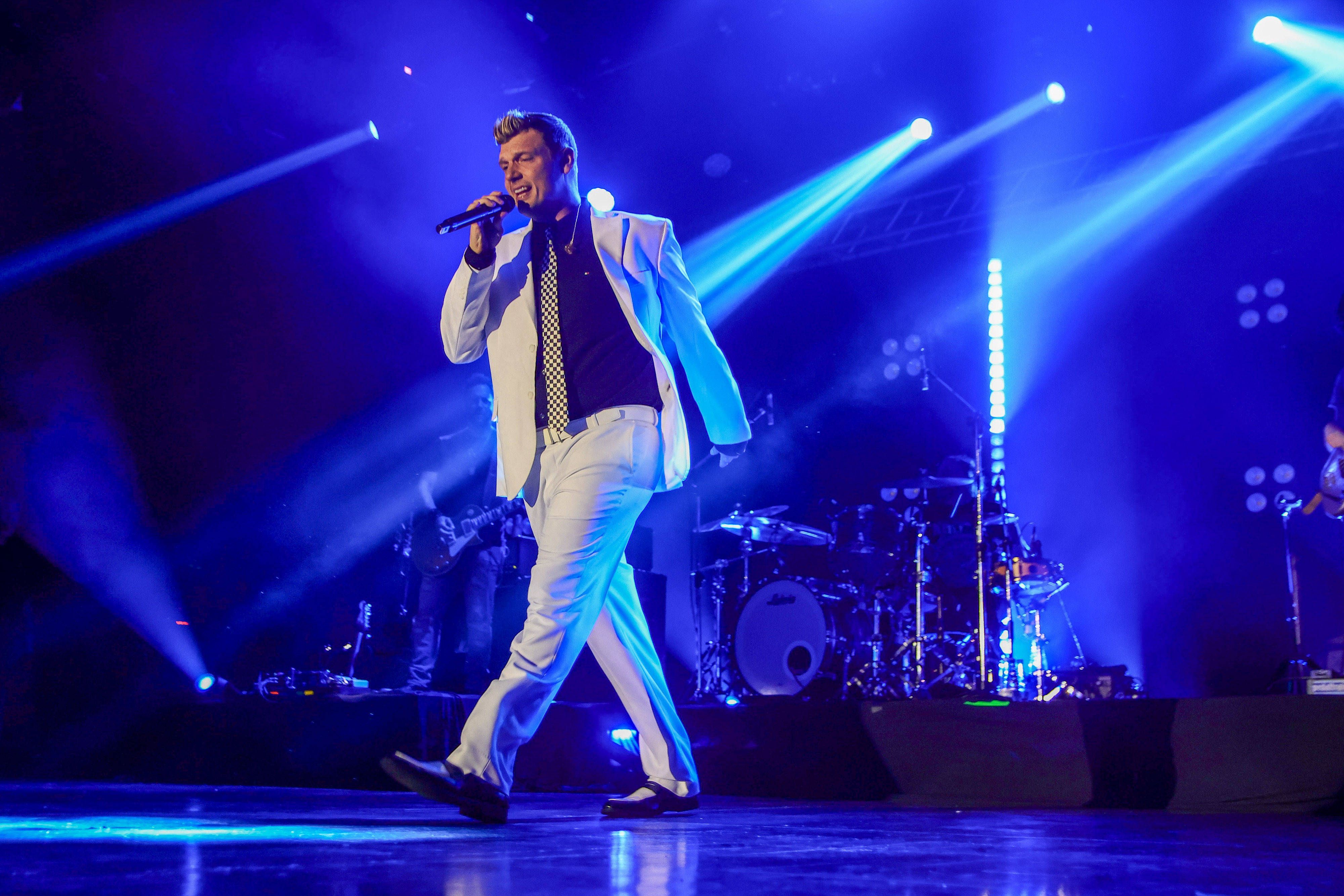 Nick Carter gibt sein erstes Wiener Solo-Konzert.