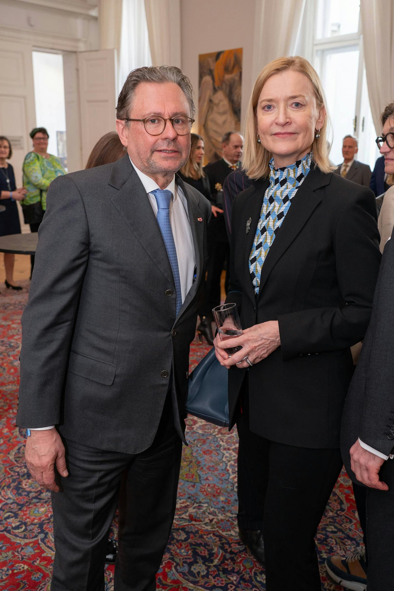 Johanna Rachinger mit Alexander Wrabetz