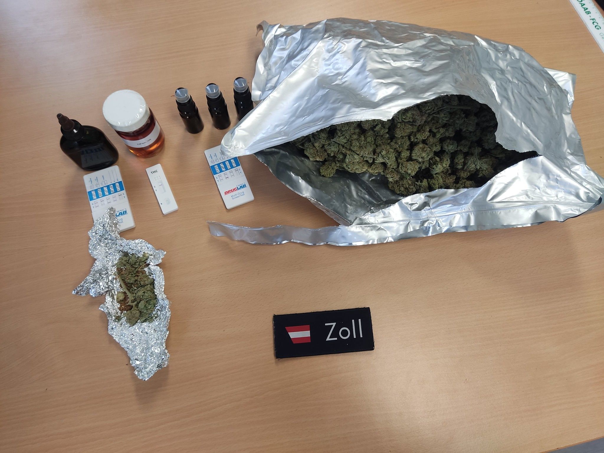 Polizeispürhund Fin hatte den richtigen Riecher.