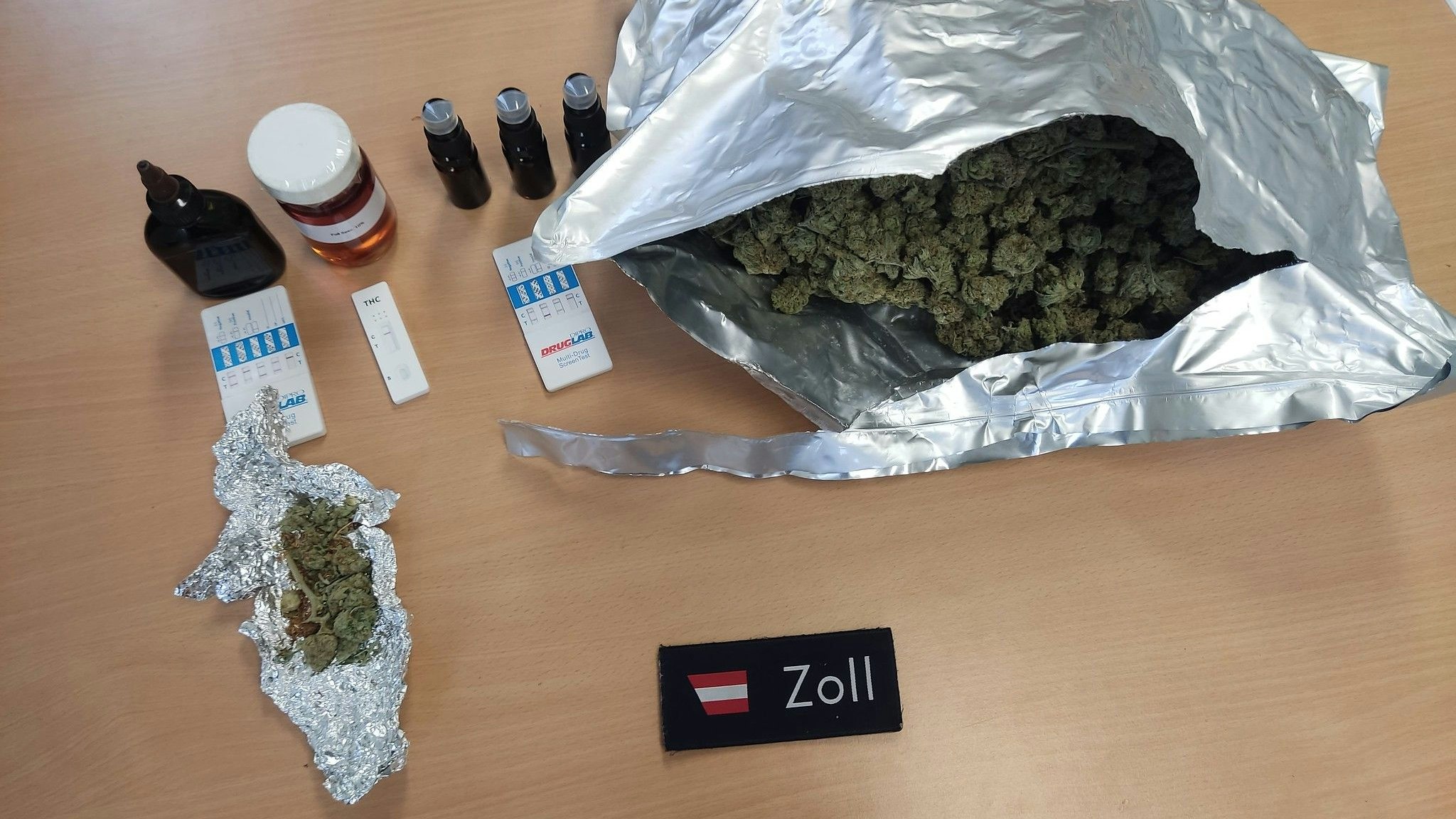 Polizeispürhund Fin hatte den richtigen Riecher.