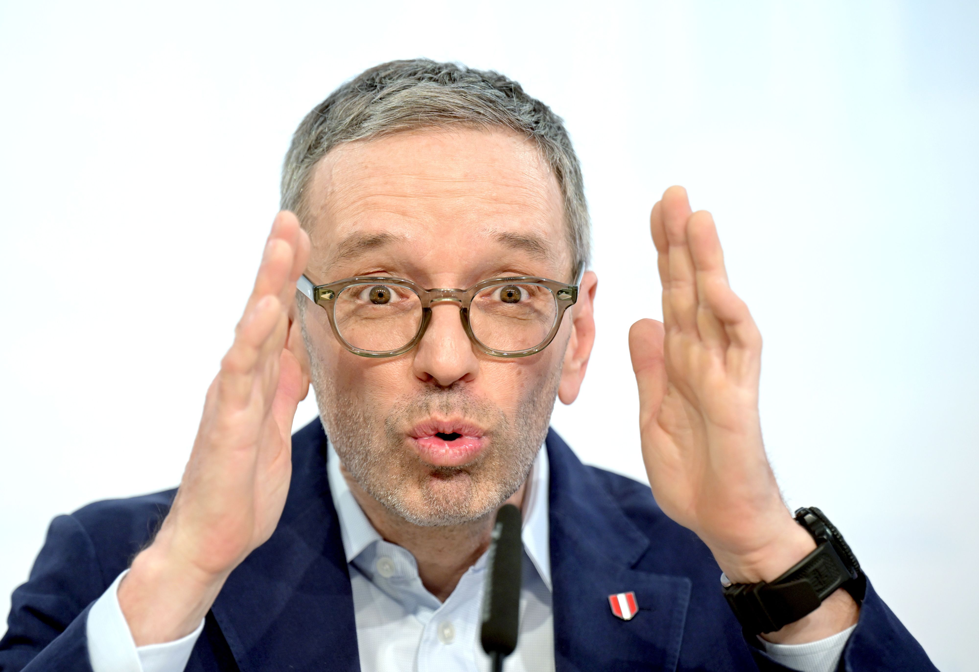 FPÖ-Chef Herbert Kickl spricht ein Machtwort.