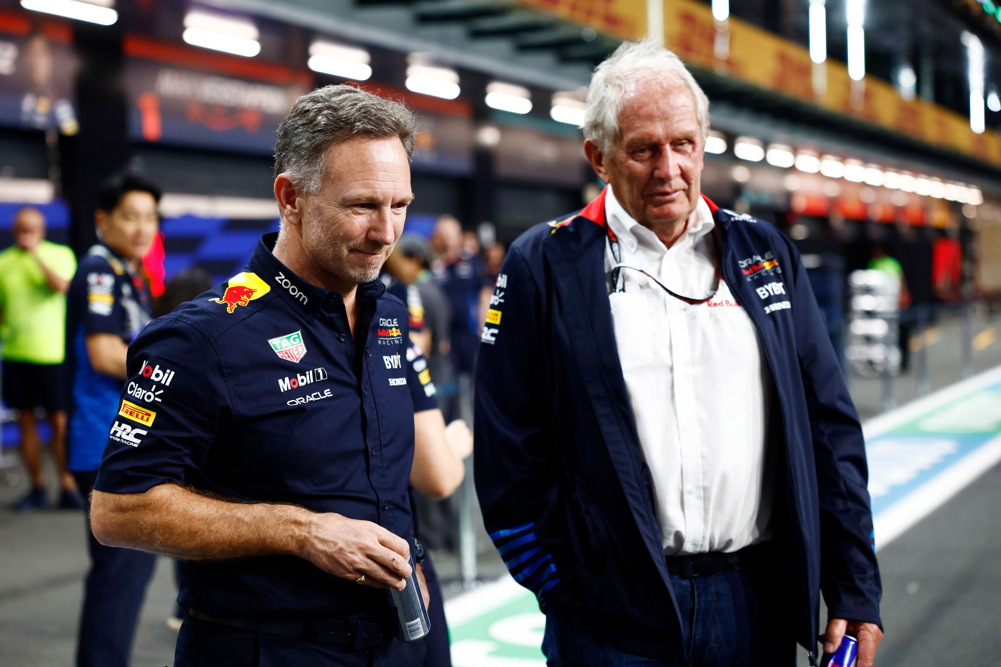 Christian Horner und Helmut Marko