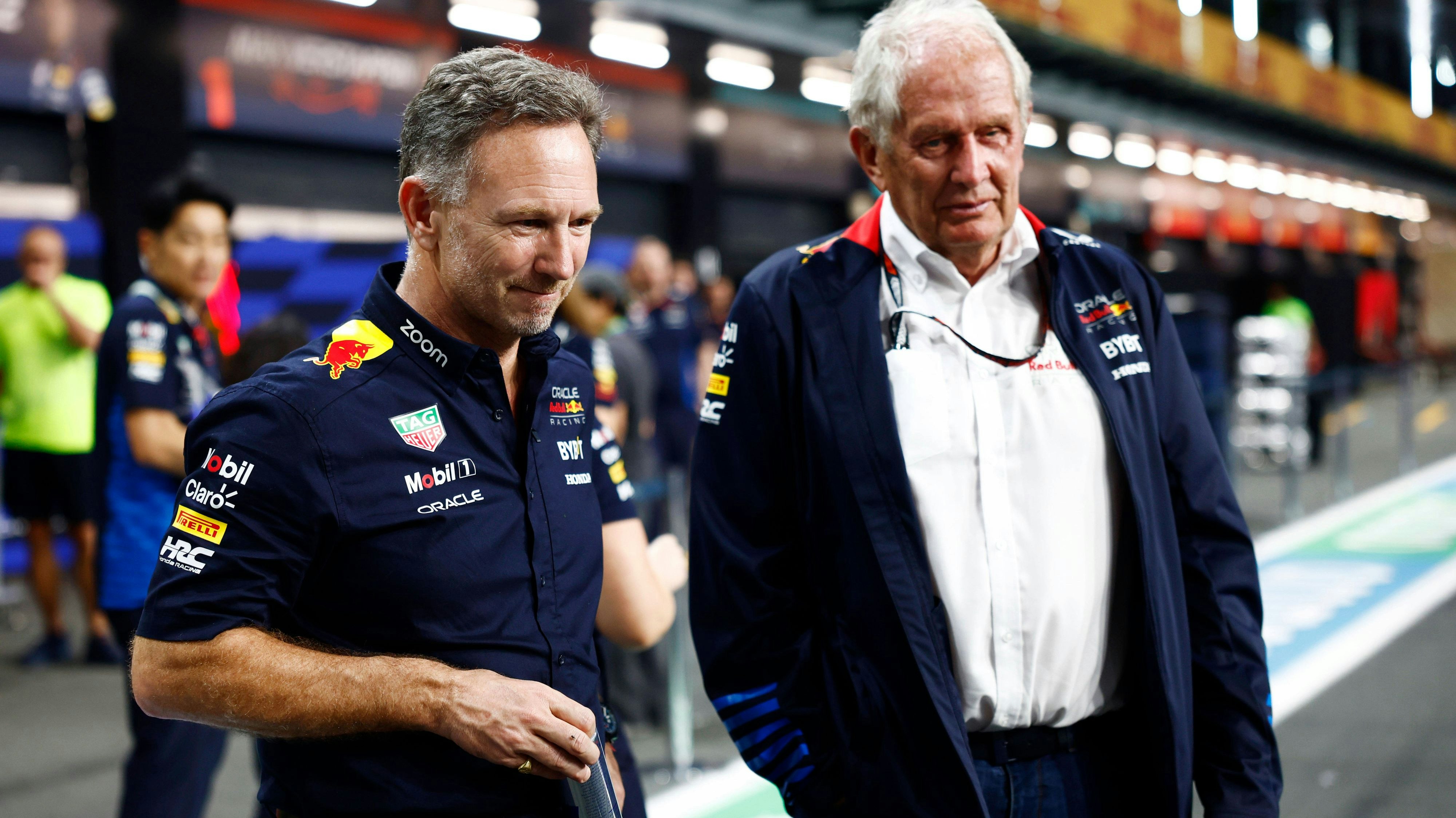 Christian Horner und Helmut Marko