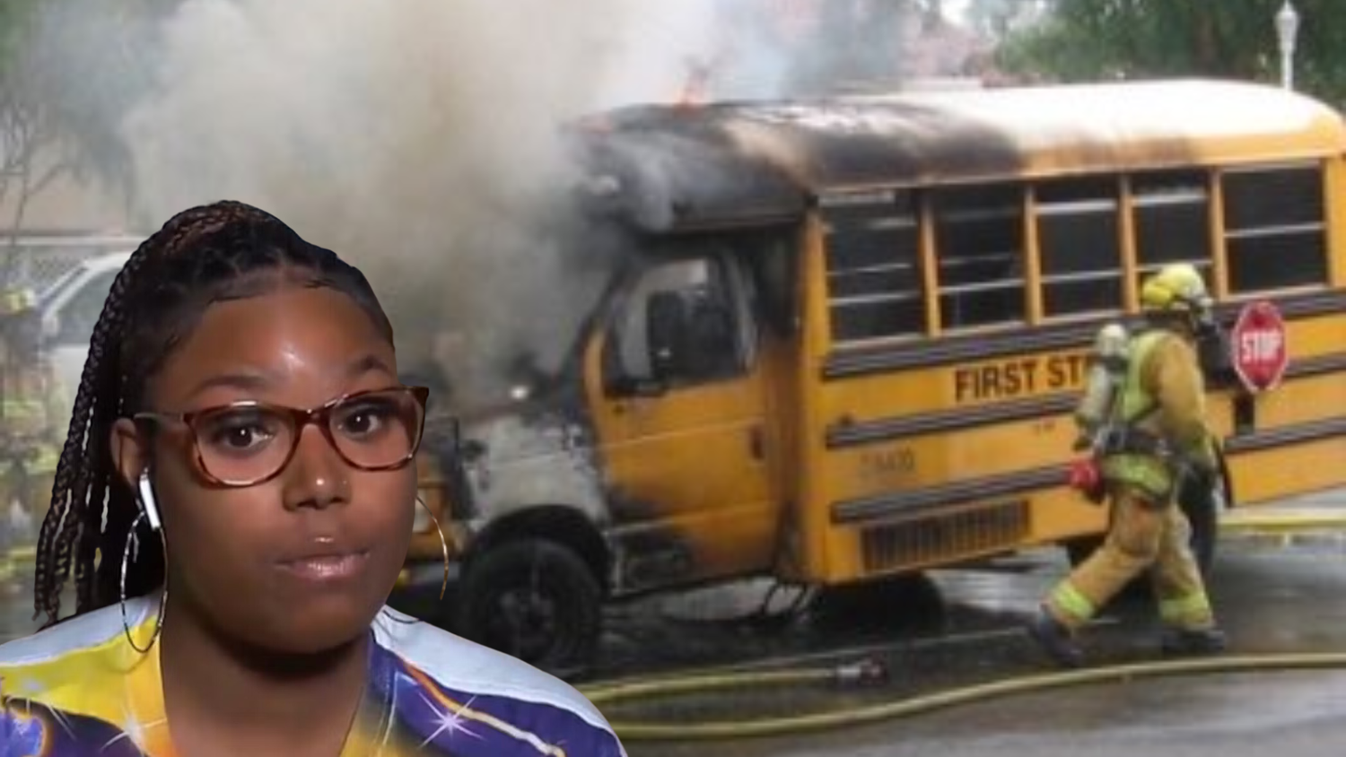 Busfahrerin Kia Rousseve hat mehreren Kindern das Leben gerettet.