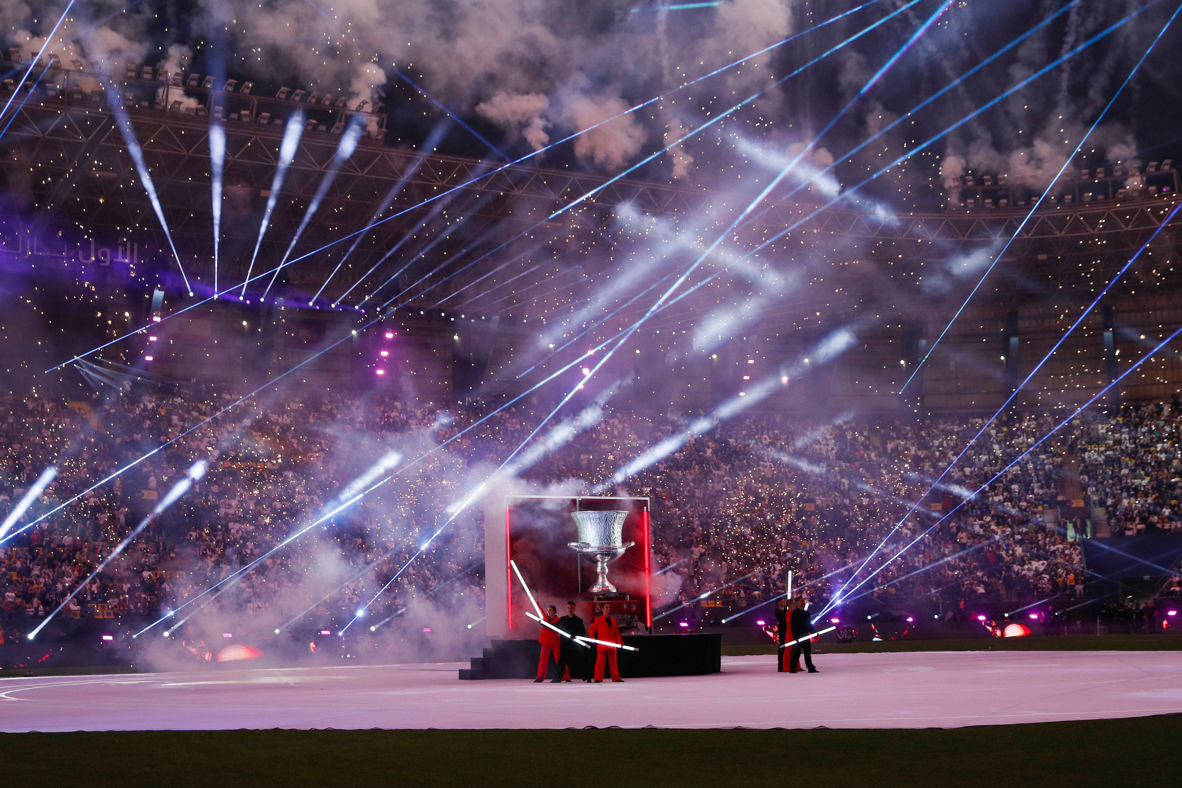 Der spanische Supercup zwischen Real Madrid und Barcelona fand in Saudi-Arabien statt.