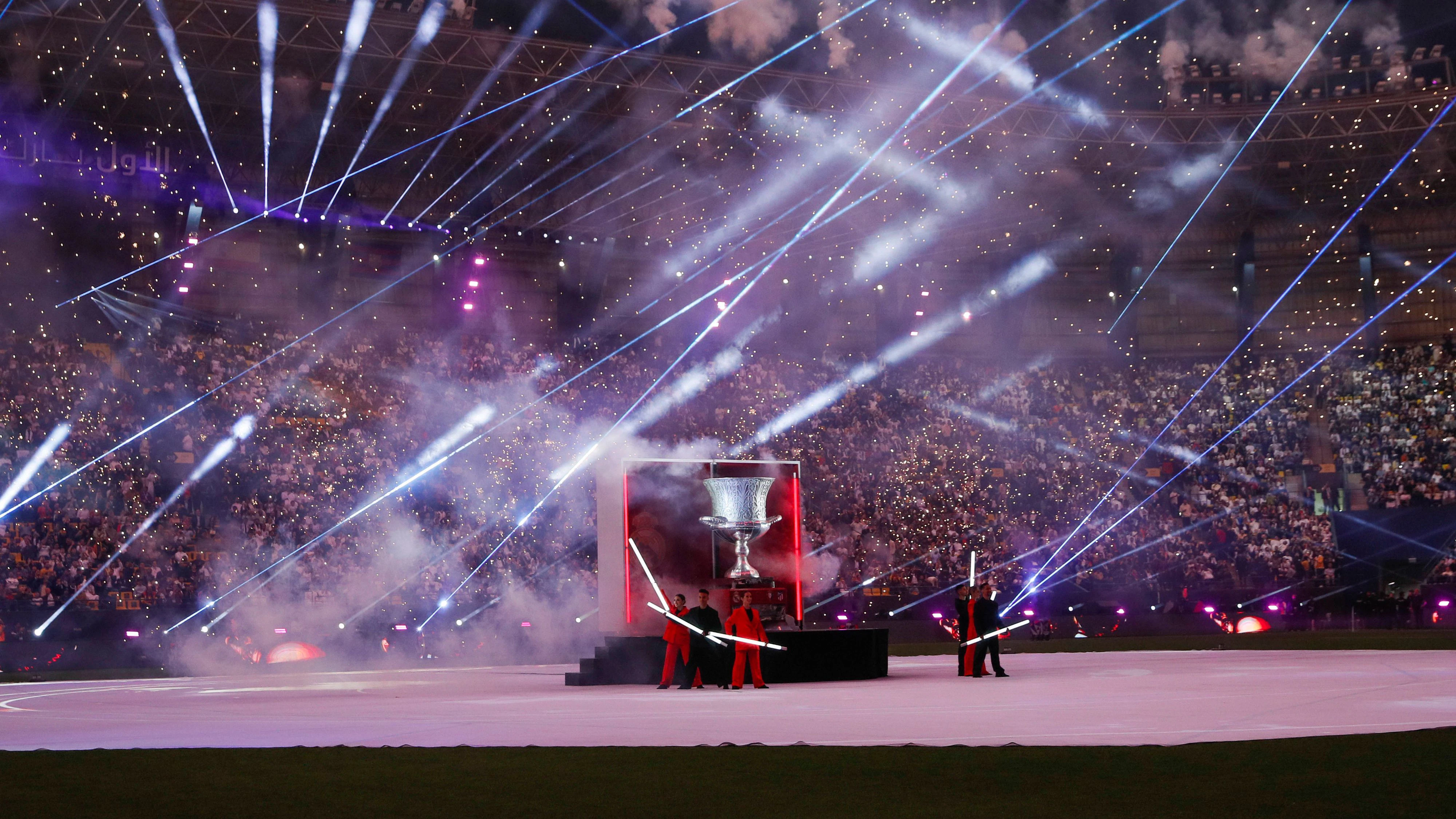 Der spanische Supercup zwischen Real Madrid und Barcelona fand in Saudi-Arabien statt.