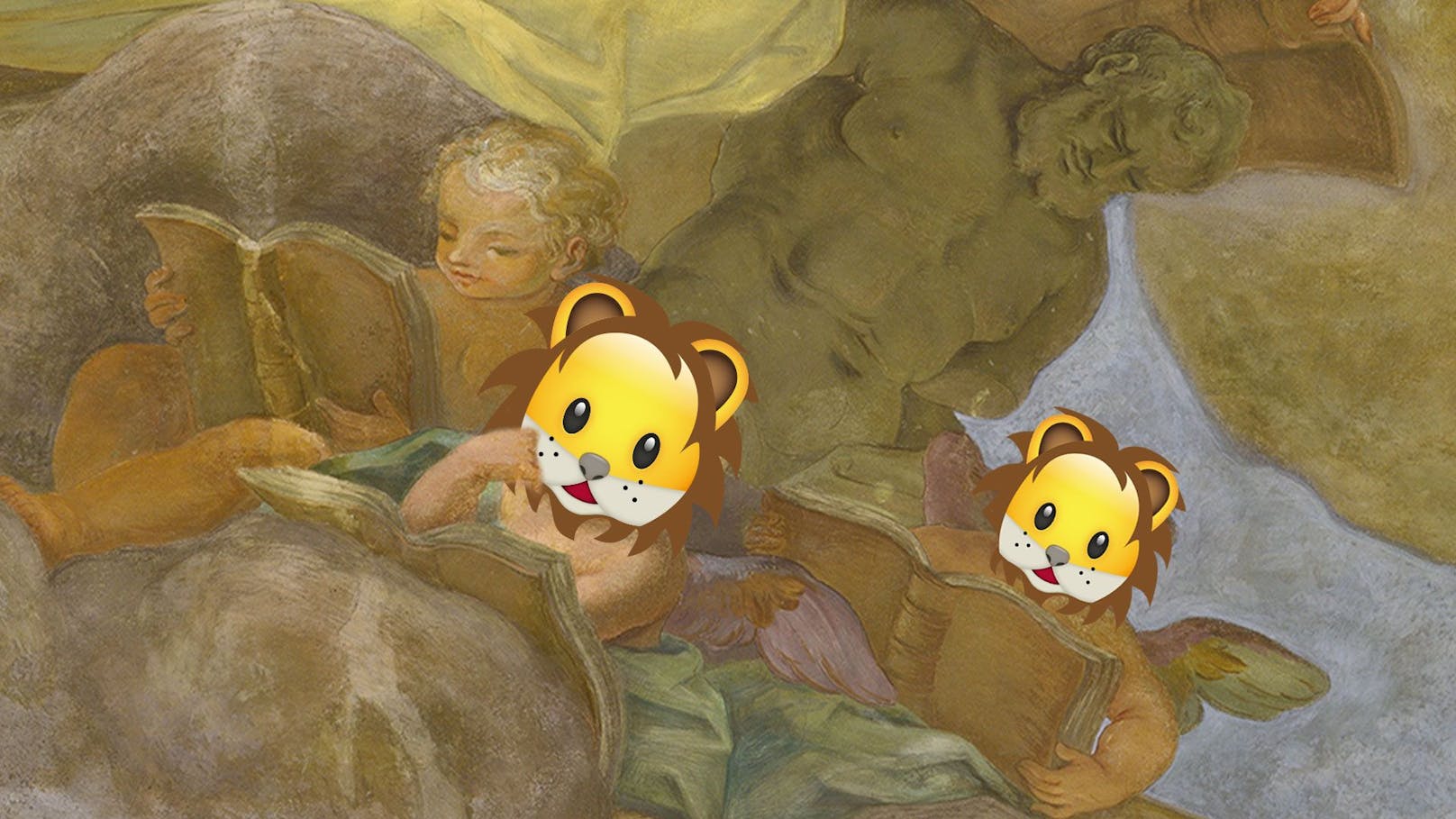 Kinder können sich am Osterwochenende in der Nationalbibliothek auf die Suche nach Löwen machen.