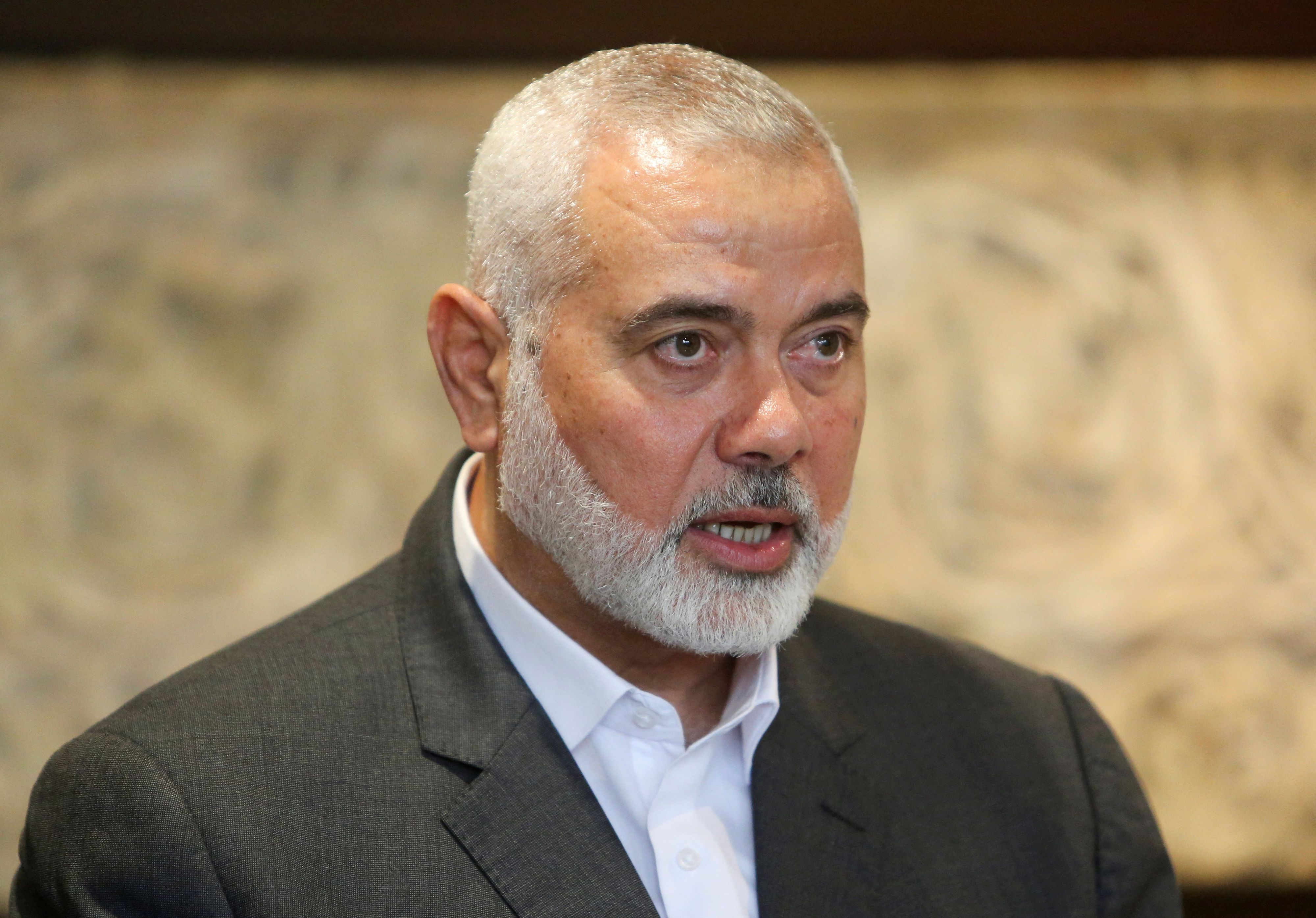 Hamas-Chef Ismail Haniyeh soll zuvor UNRWA-Lehrer gewesen sein.