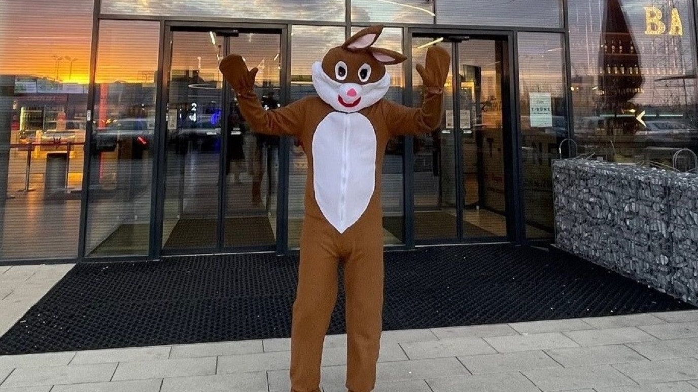 Das Cineplexx "Hoppel Hasi" tourt durch ganz Wien und Österreich.