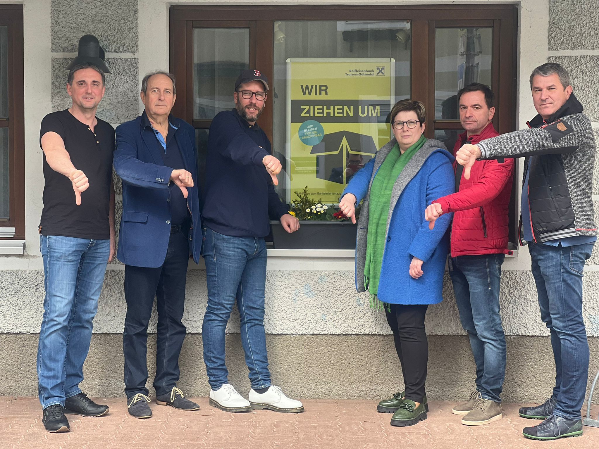 Bgm. Ferdinand Lerchbaumer, ÖVP Bgm. Reinhard Hagen, Sprecher dieser Allianz SPÖ Bgm. BR Christian Fischer, SPÖ Bgmin. Monika Feichtinger, SPÖ Bgm. Karl Oysmüller, ÖVP Vzbgm. Andreas Schubert.