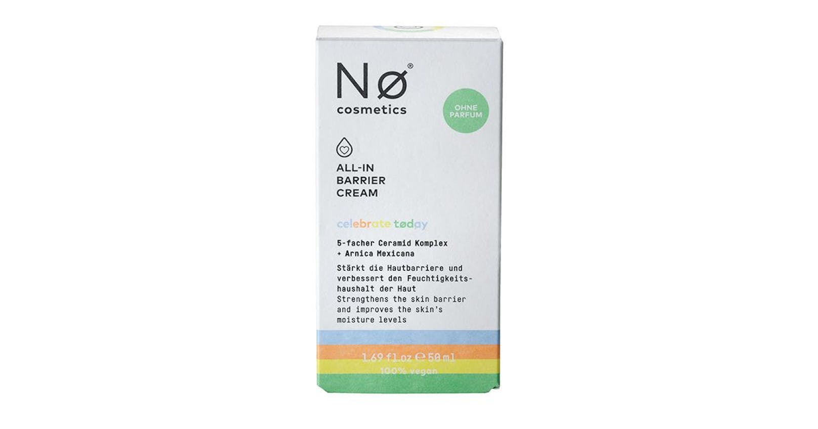 <strong>Platz 13:</strong> Nø Cosmetics All-In Barrier Cream (Befriedigend 2,9) um 17 Euro. Hier ist die Note auf&nbsp;Mängel bei der Verpackung zurückzuführen.
