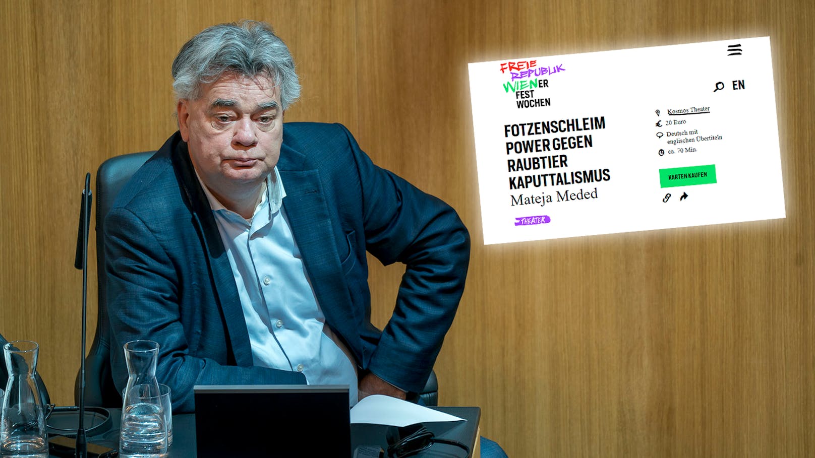 FPÖ will von Kogler alles über "Fotzenschleim" wissen