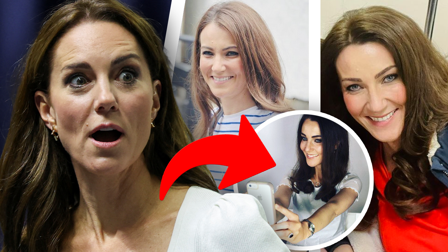 Heidi Agan tritt als Prinzessin Kate auf.