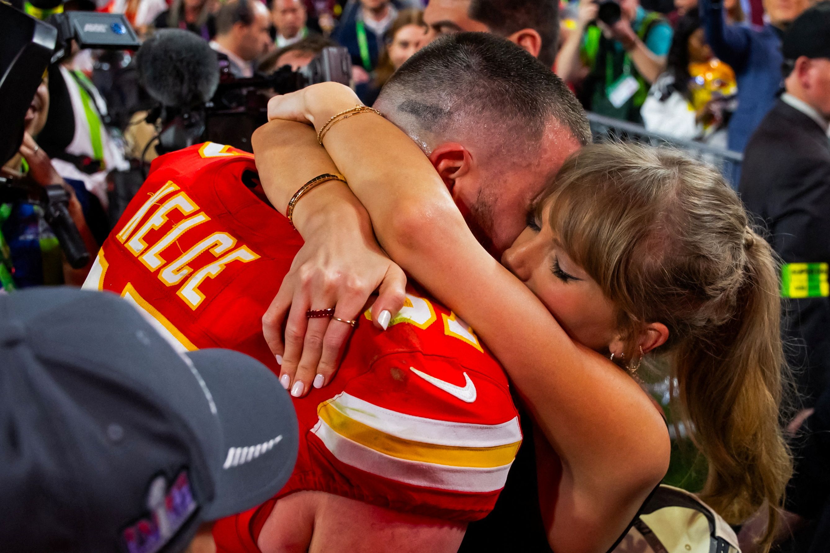 Travis Kelce und Taylor Swift sind erst seit Monaten zusammen.
