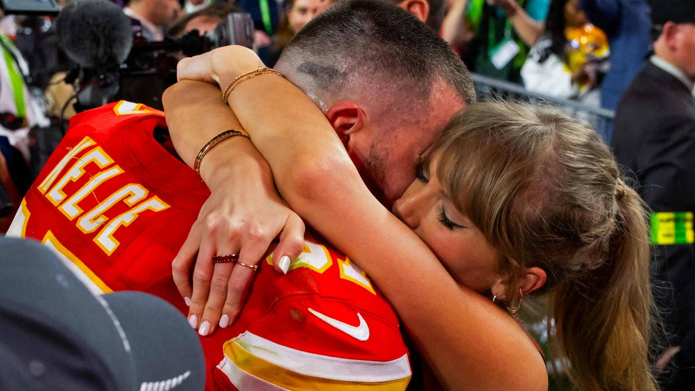 Travis Kelce und Taylor Swift sind erst seit Monaten zusammen.