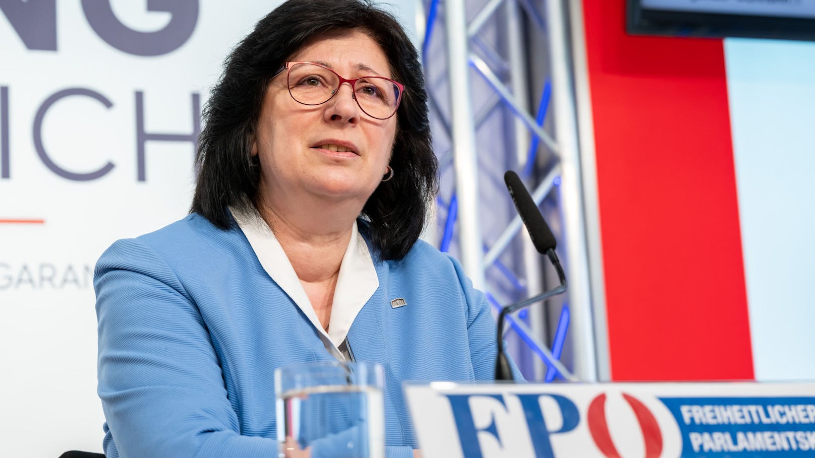 FPÖ-Frauensprecherin und Abgeordnete zum Nationalrat Rosa Ecker.