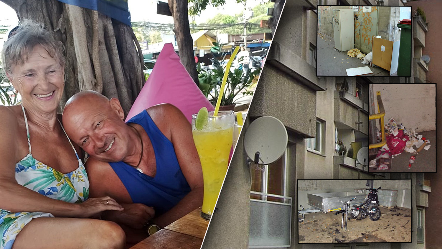 Die Lebensumstände in einem Wiener Gemeindebau sind für ein Pärchen derart schlimm geworden, dass diese die Wintermonate in Thailand verbringen.