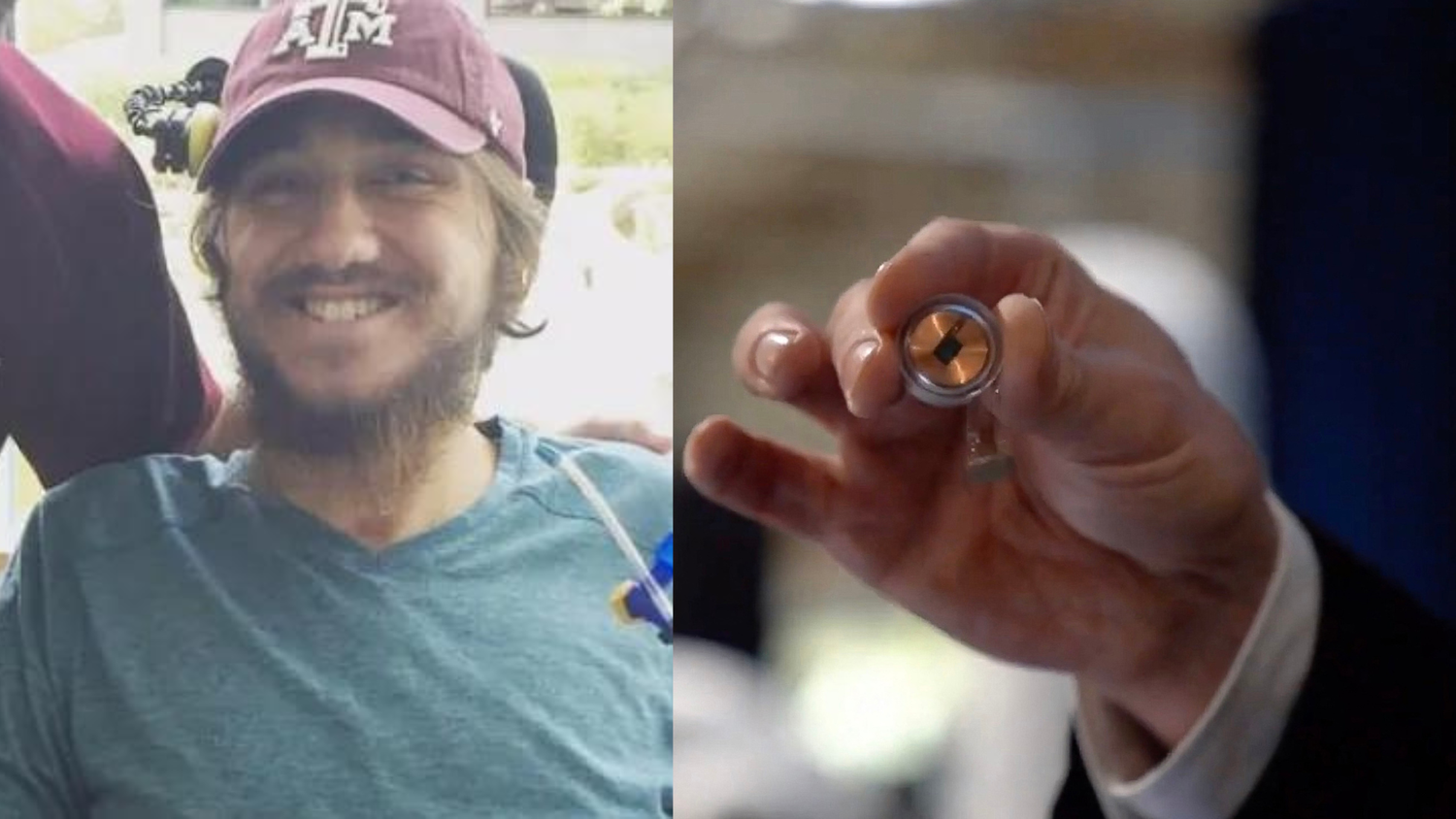 Der querschnittsgelähmte US-Amerikaner Noland Arbuagh steuerte seinen Computer mit durch einen Gehinchip.