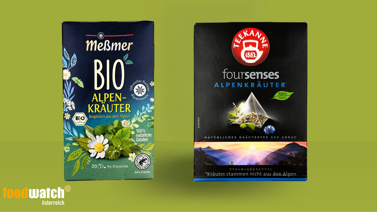 Alpenkräuter-Tee ohne Alpenkräuter: 