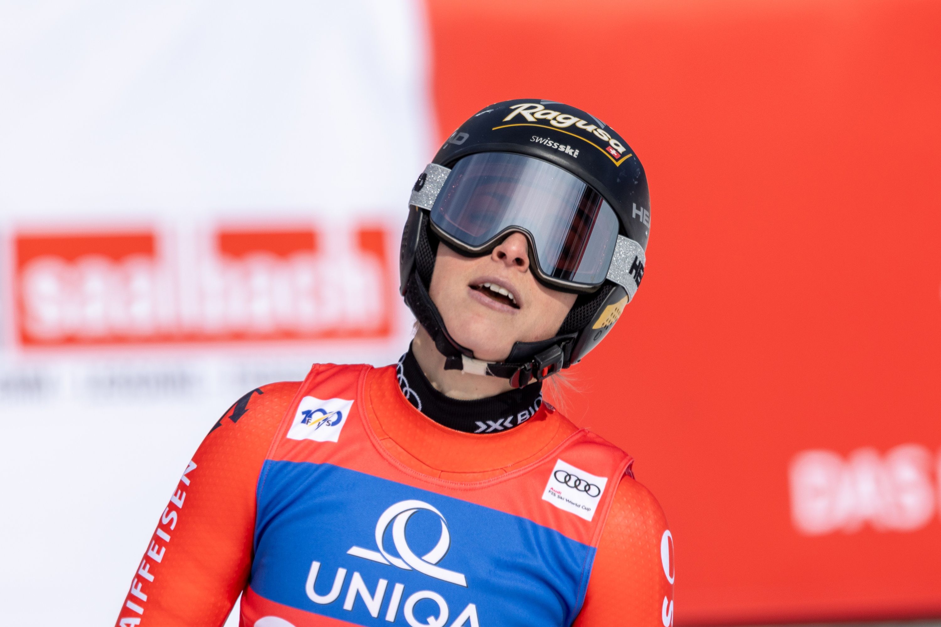 Lara Gut-Behrami jubelte über Doppel-Kristall, musste sich dann über ihren Kondi-Coach ärgern.