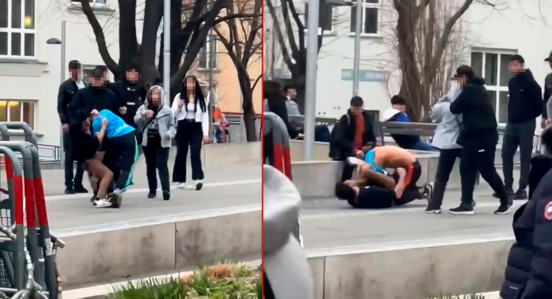 Gewalteskalation am Reumannplatz