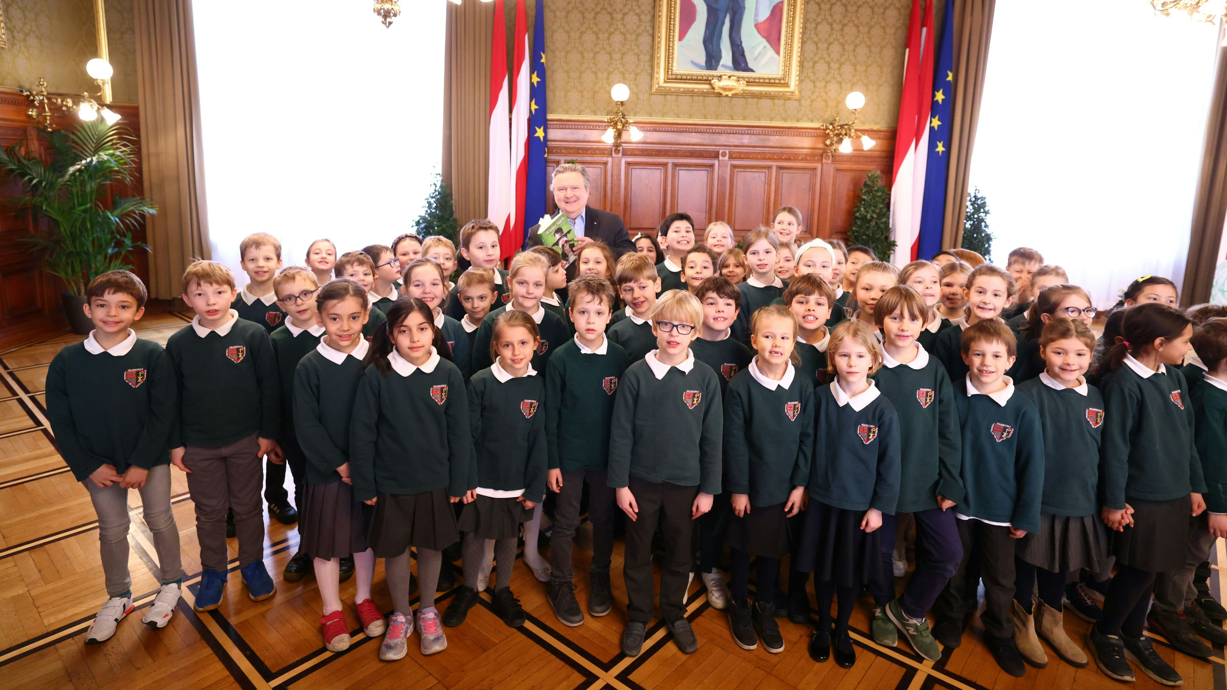 Schüler zu Besuch im Rathaus
