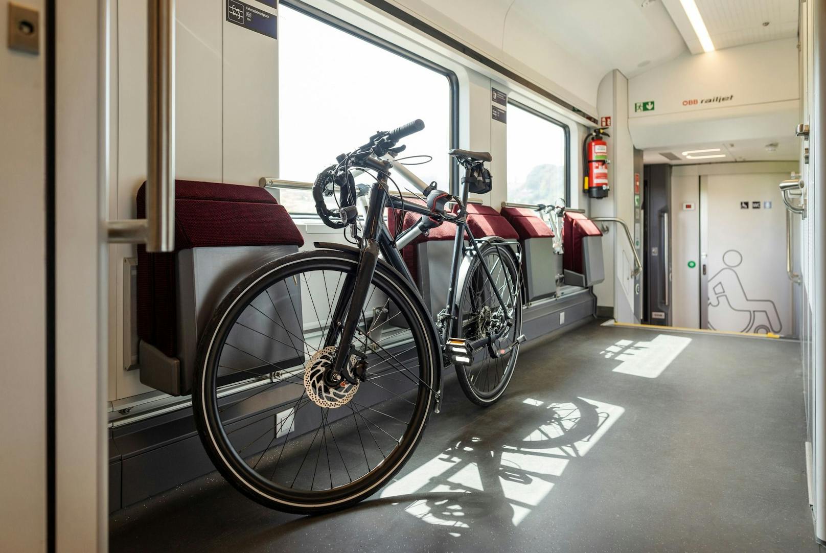 Ein Blick in die neuen ÖBB-Railjets