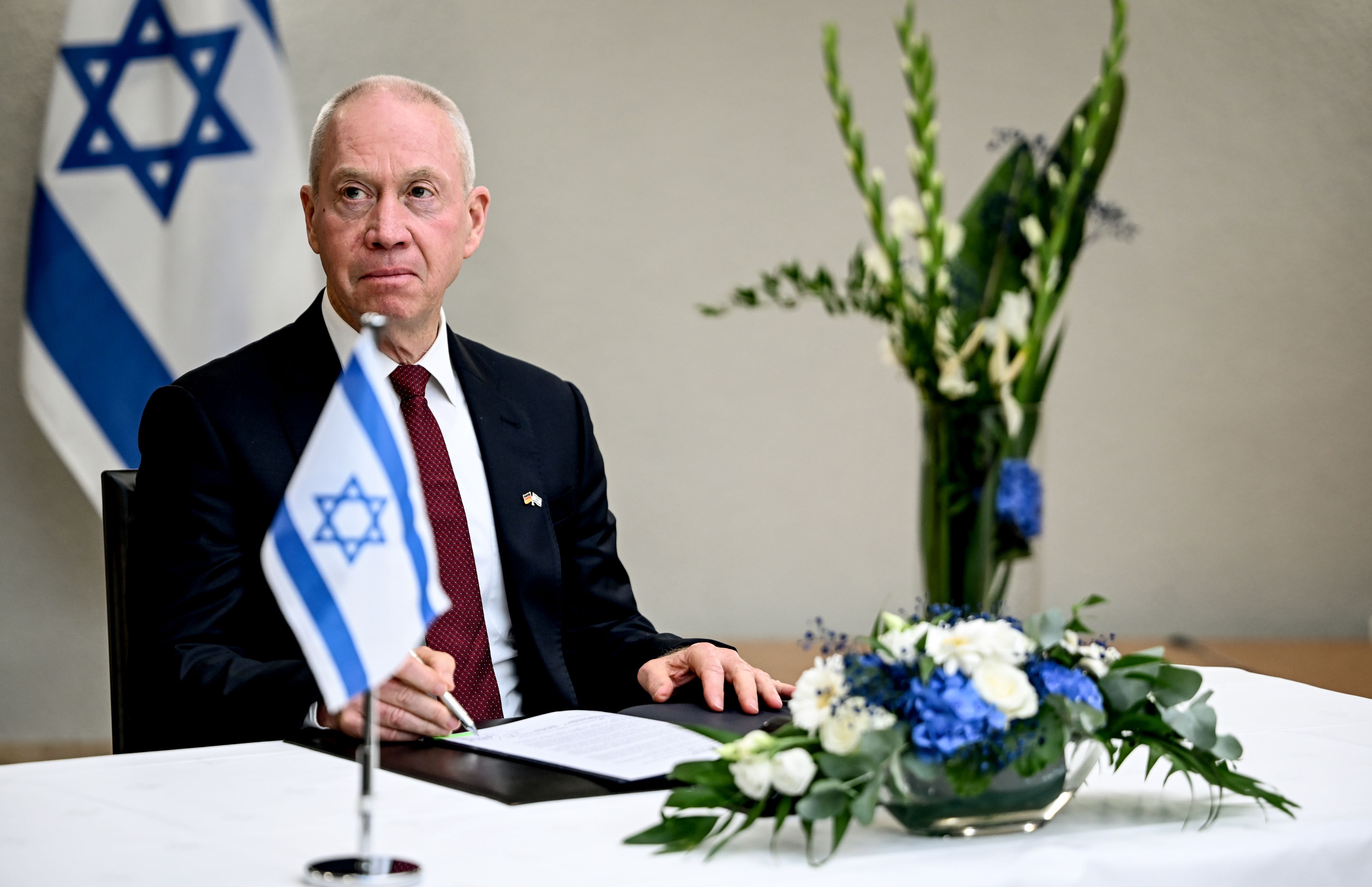 Der israelische Verteidigungsminister Joav Galant. Archivbild. 