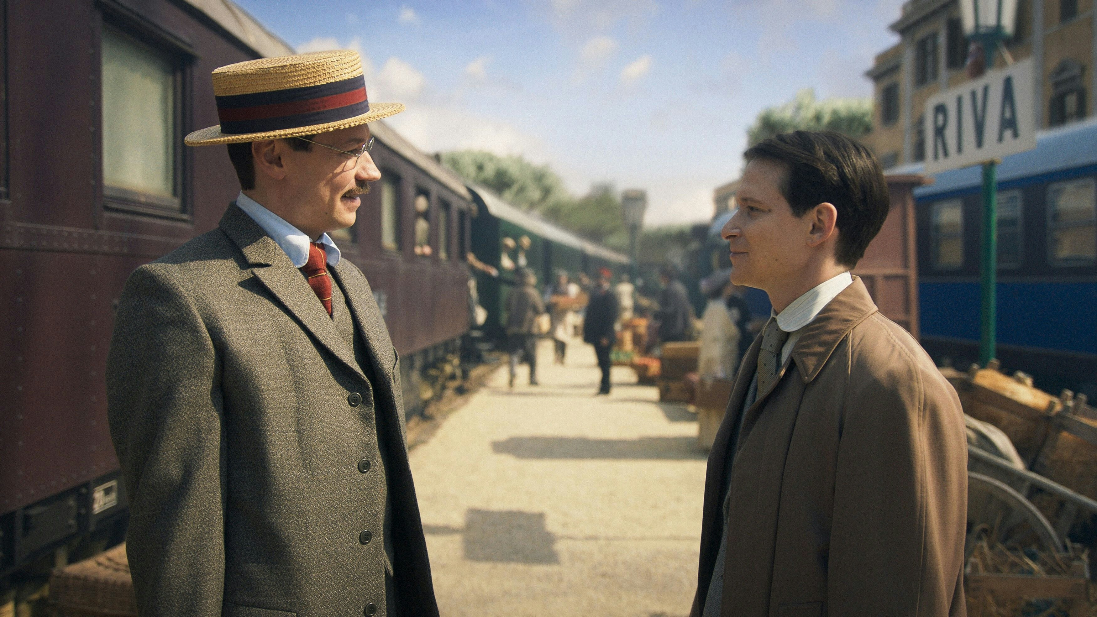Urlaub in Italien: Max Brod (David Kross) und Franz Kafka (Joel Basman)