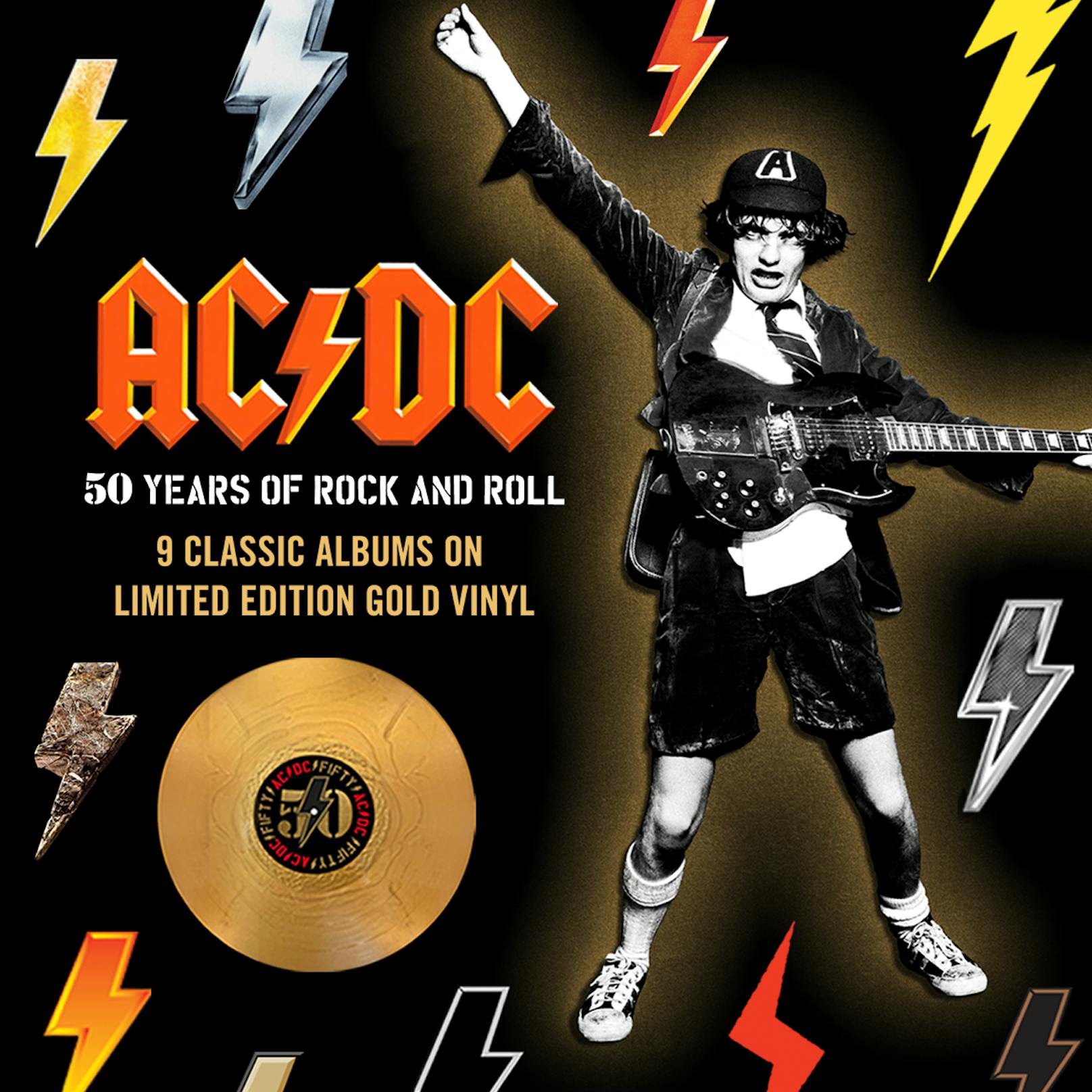 AC/DC wird 50 und du kannst ein einzigartiges Fan-Package gewinnen!