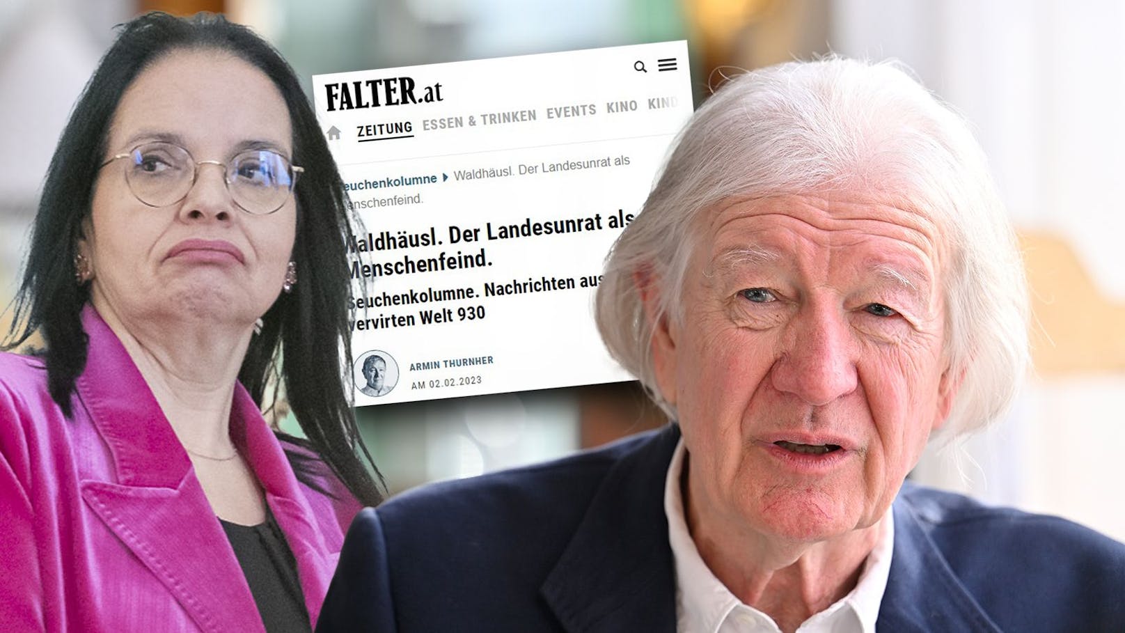 Grüne Politikerin verleiht "Falter"-Boss 10.000-€-Preis