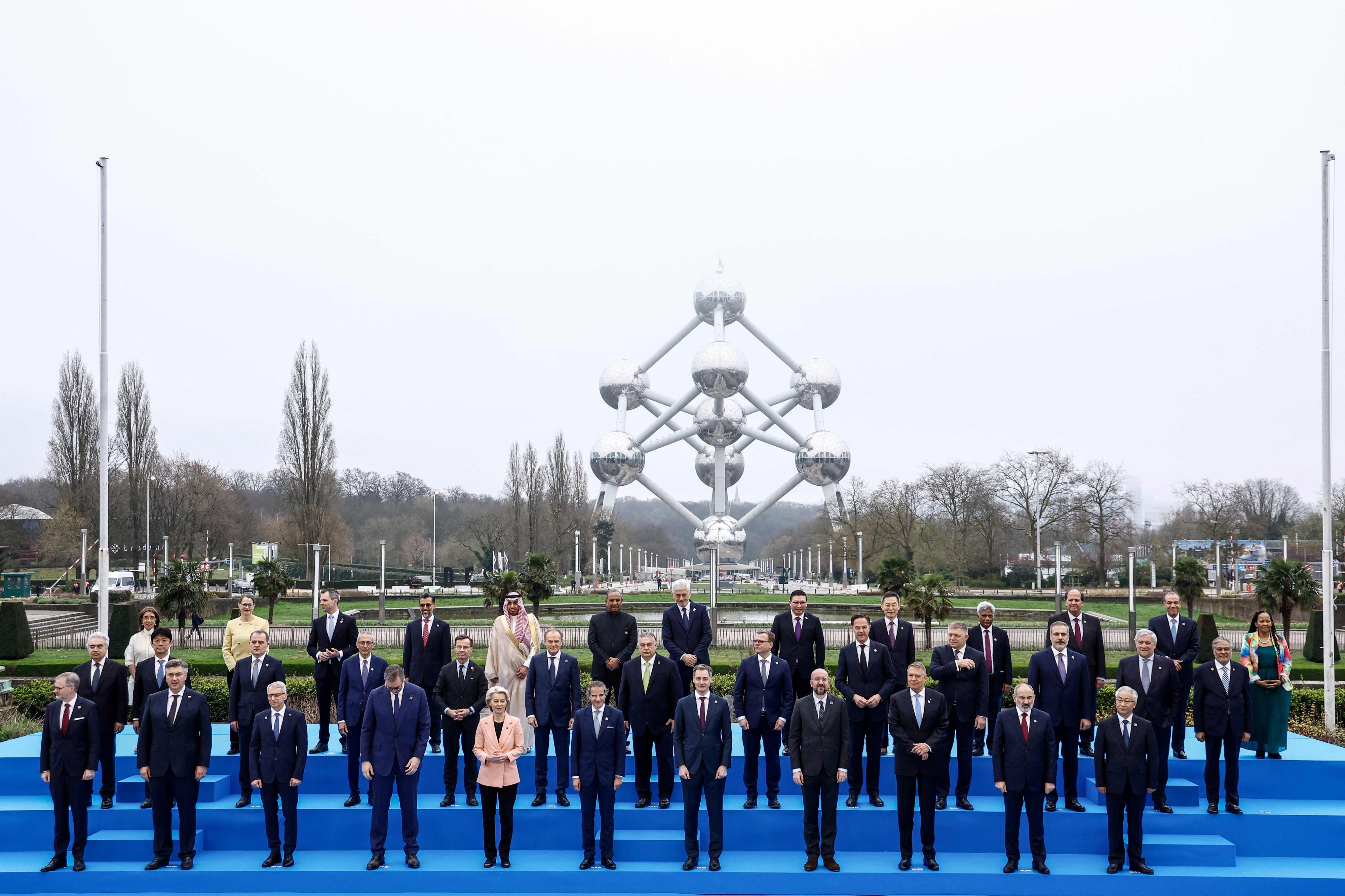 Belgien und die Internationale Atomenergiebehörde haben zu einem Atomgipfel in Brüssel geladen.